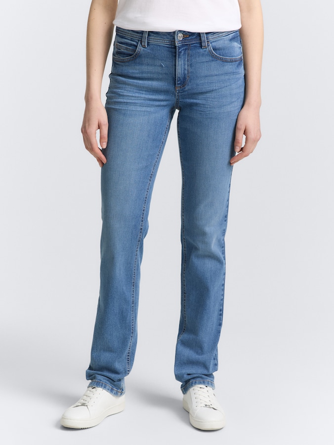 TTALEXA STRAIGHT Jeans door Women, light stone bright blue denim