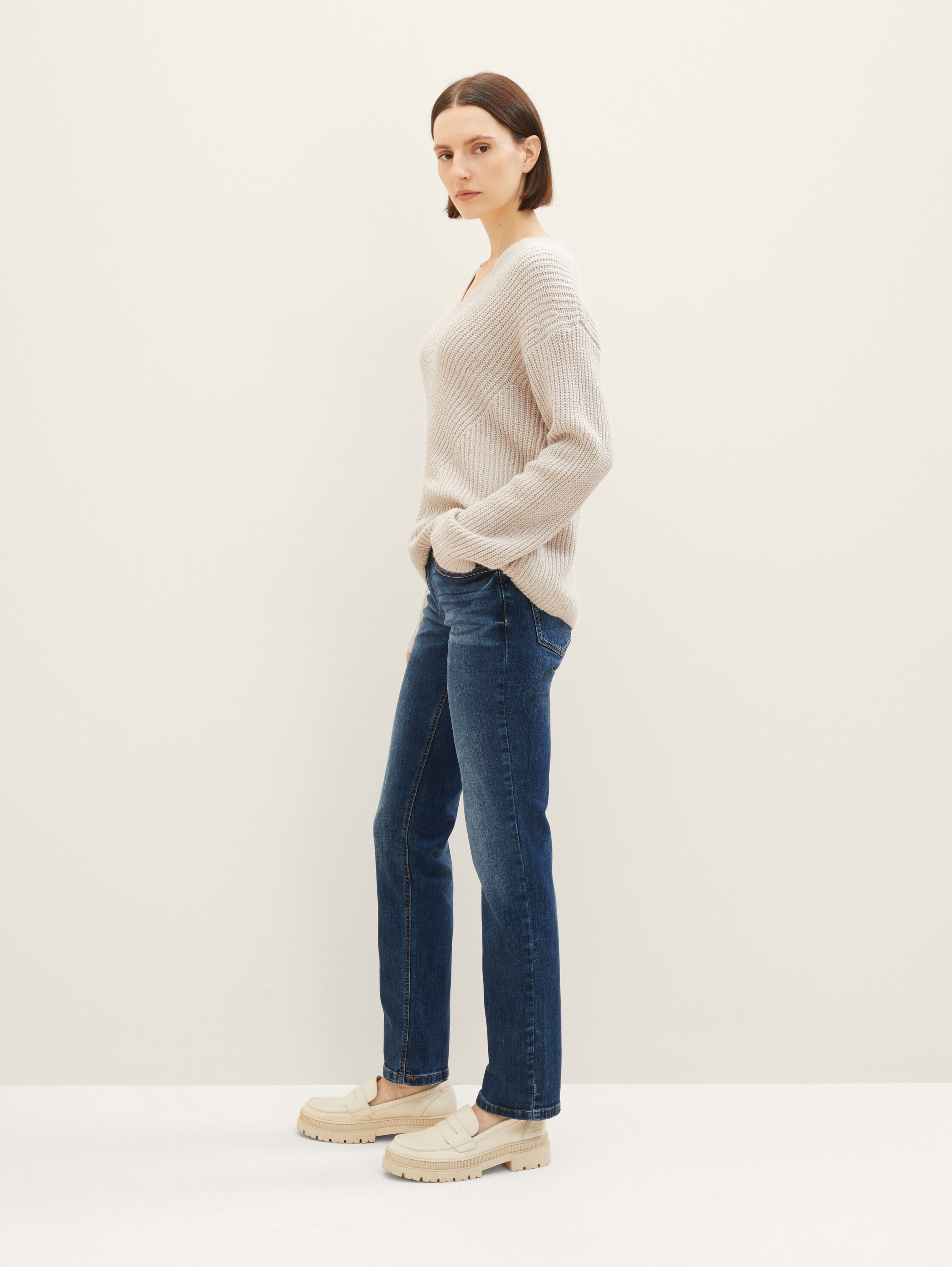TTALEXA Straight Jeans mit Bio-Baumwolle - mid_stone_wash_denim - 