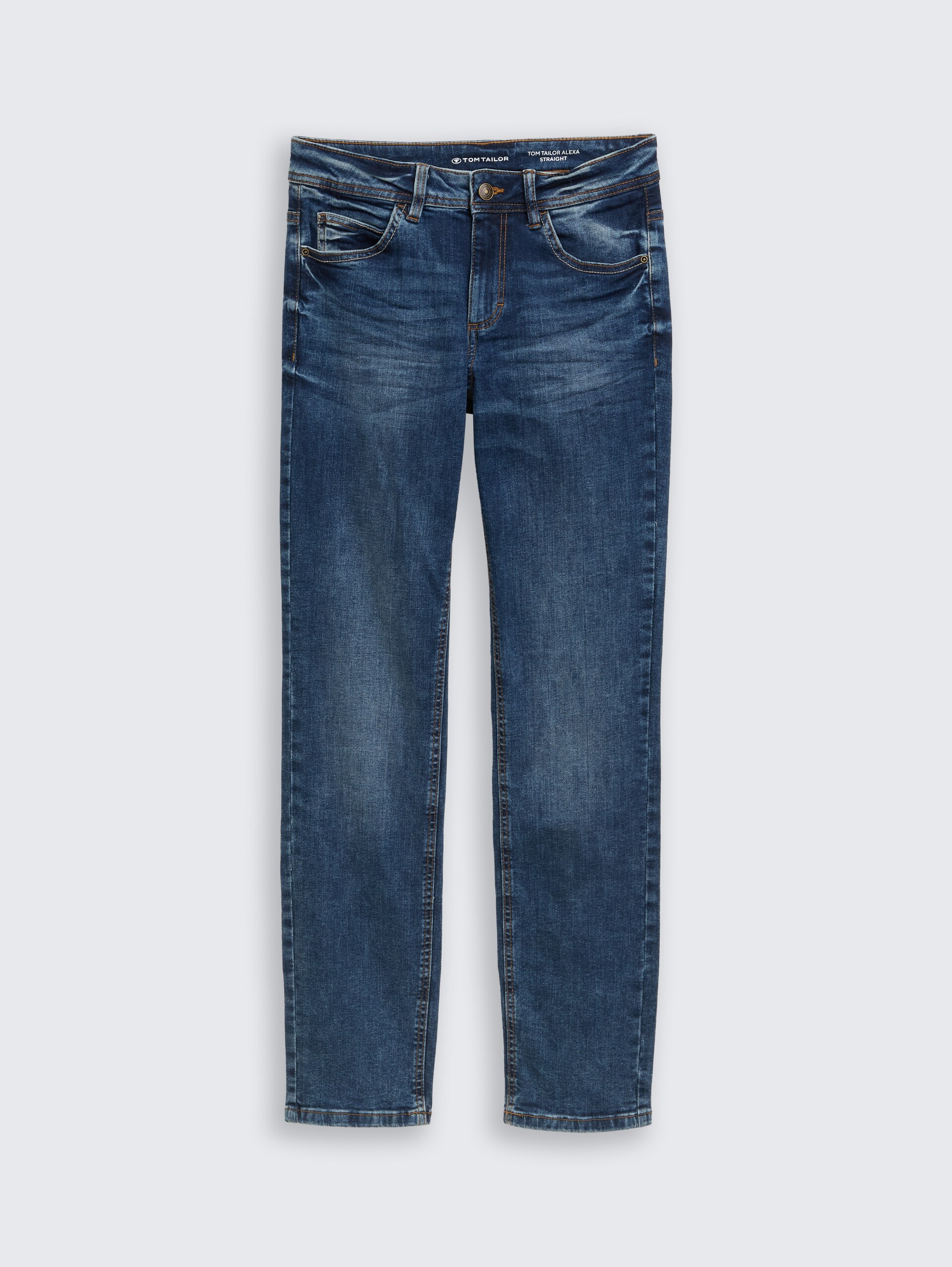 TTALEXA STRAIGHT Jeans - mid stone wash denim - Front product view
