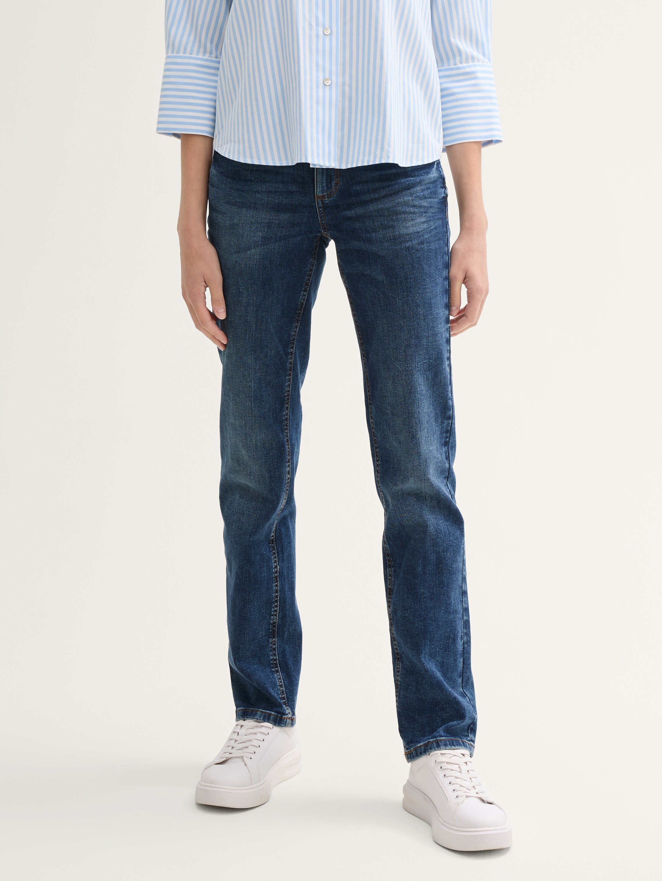 TTALEXA Straight Jeans mit Bio-Baumwolle - mid_stone_wash_denim - 