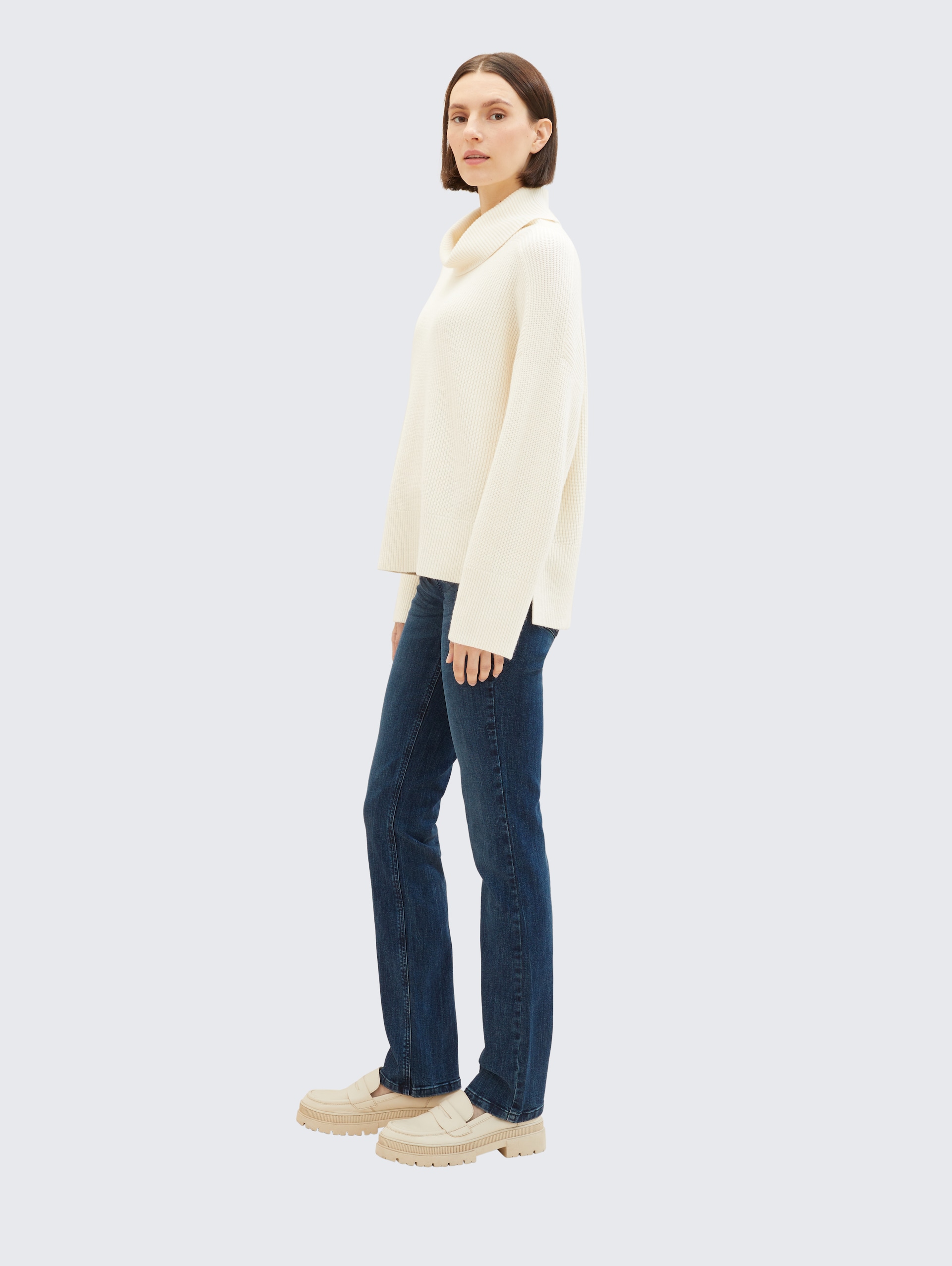 TTALEXA STRAIGHT Jeans - dark stone wash denim