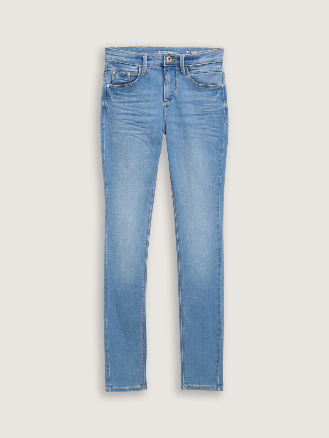 TTALEXA SKINNY Jeans - Clean Light Stone Blue Denim - Vorder-Produkt-Ansicht
