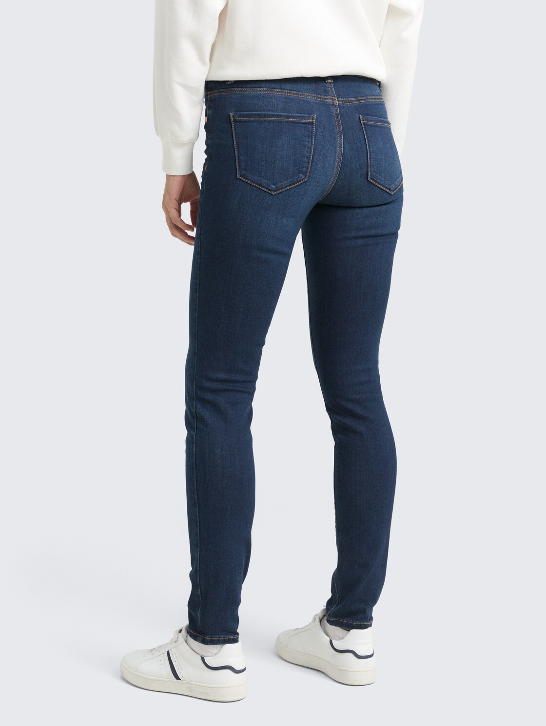 TTALEXA SKINNY Jeans - dark stone wash denim - Auschnitt Model-Rückansicht