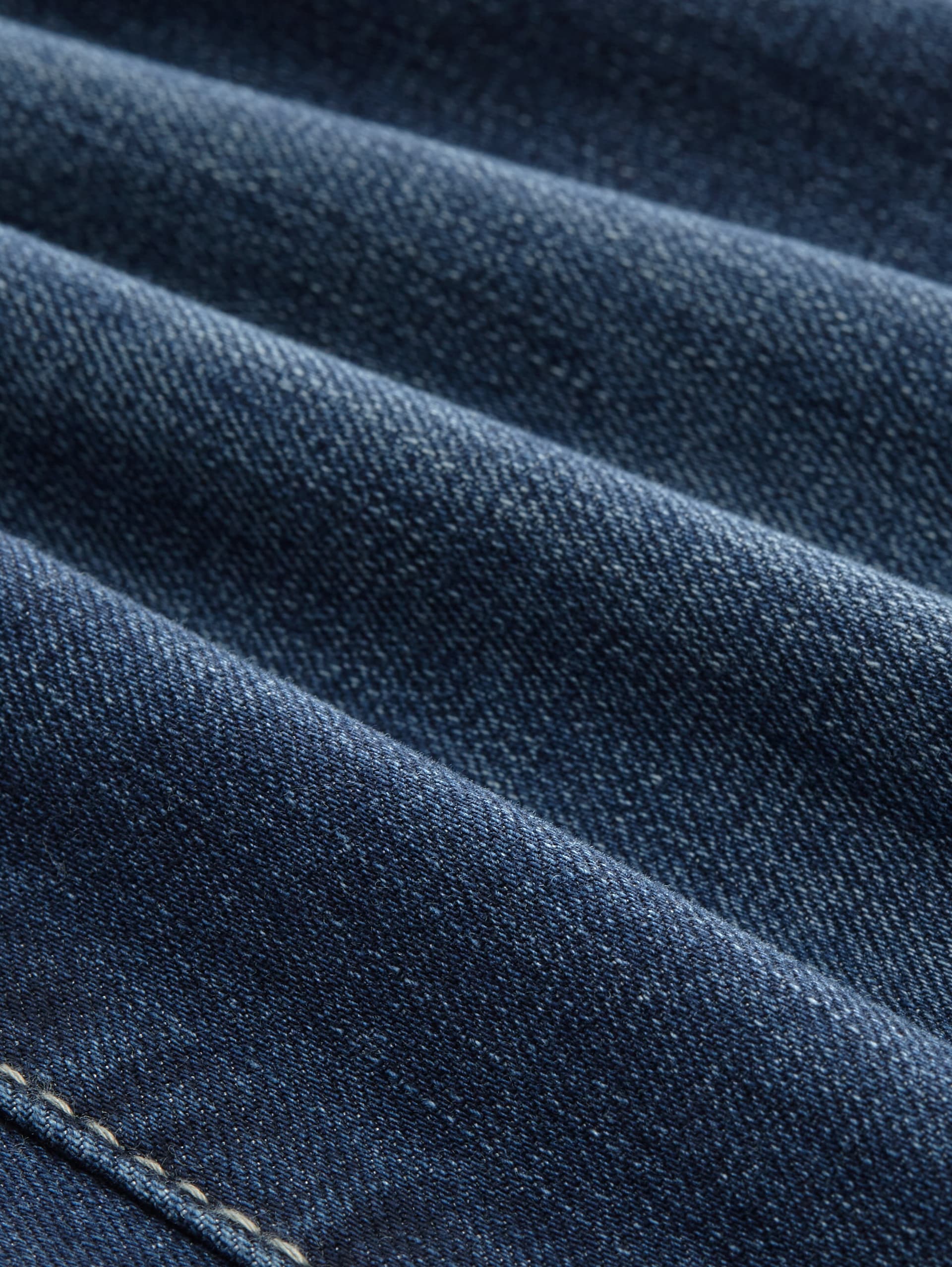 TTALEXA STRAIGHT Jeans - dark stone wash denim - Materiaalweergave