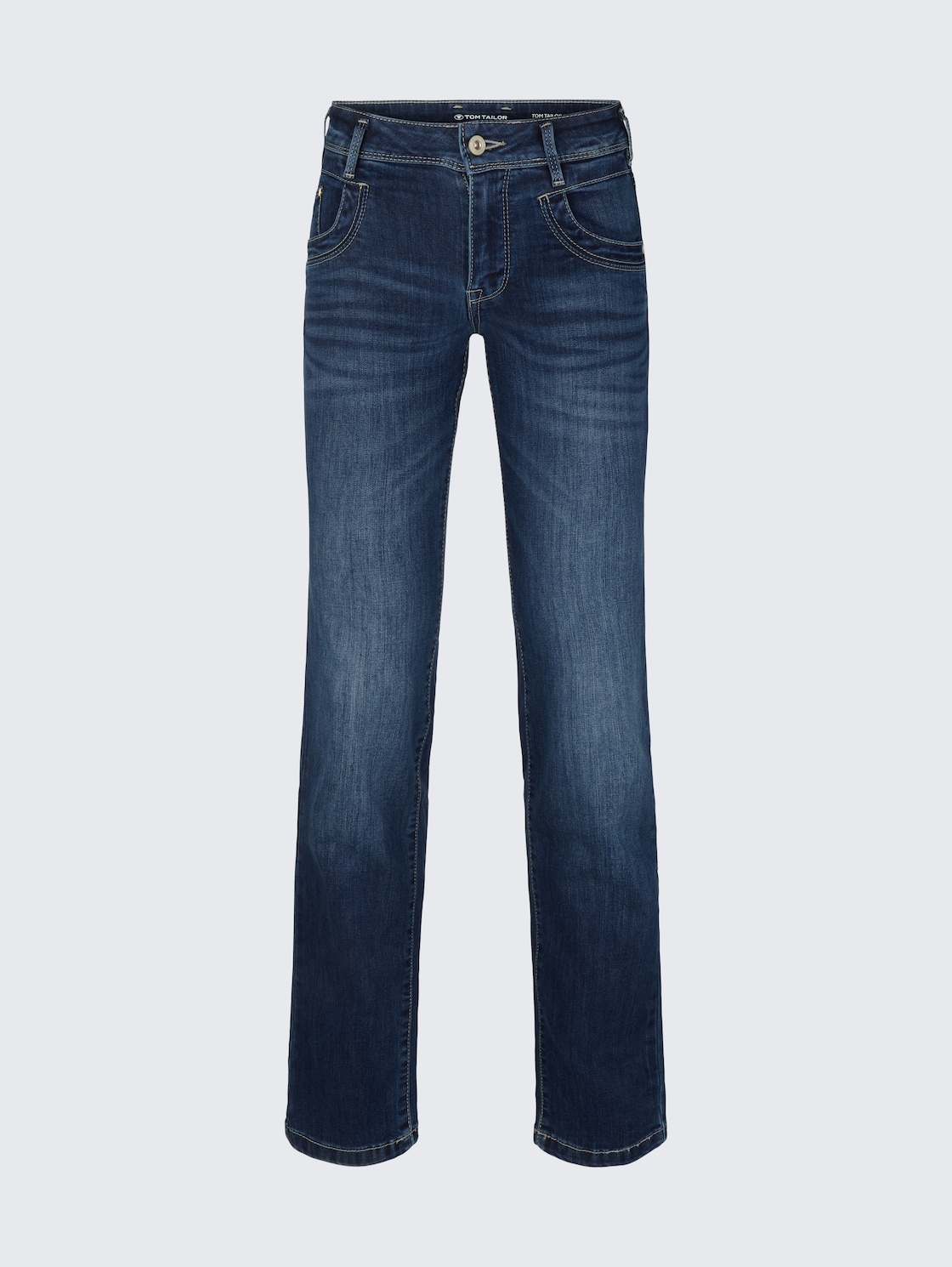 TTALEXA STRAIGHT Jeans - dark stone wash denim - Vorder-Produkt-Ansicht