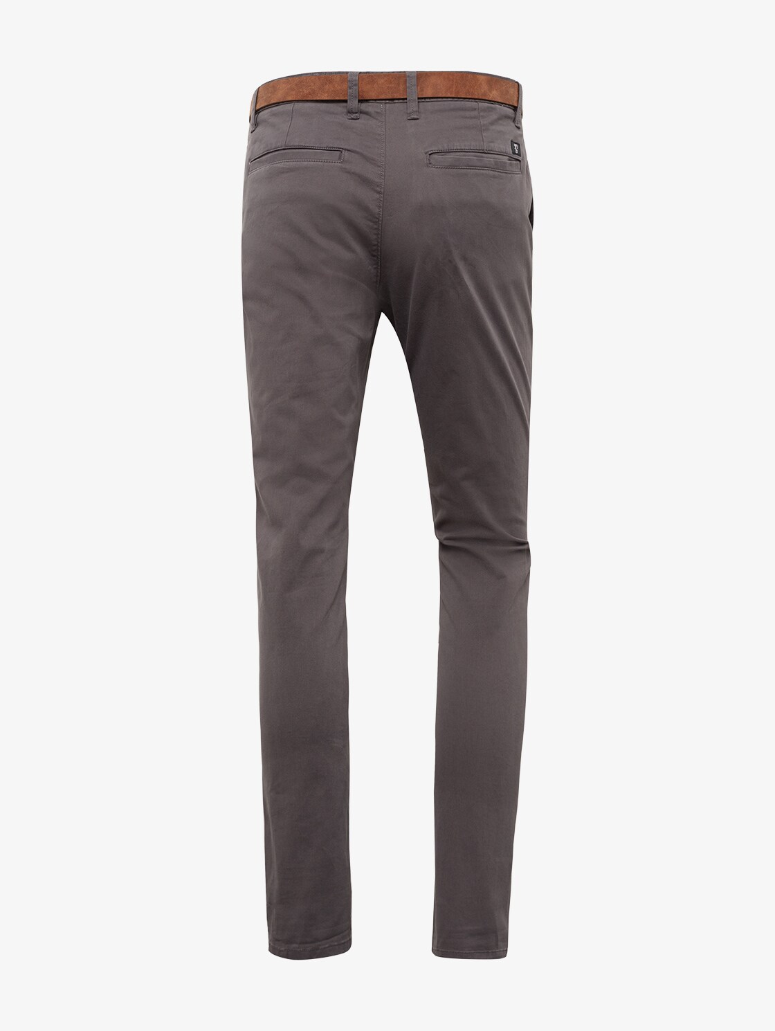 Slim Chino Hose mit Gürtel - Eiffel Tower