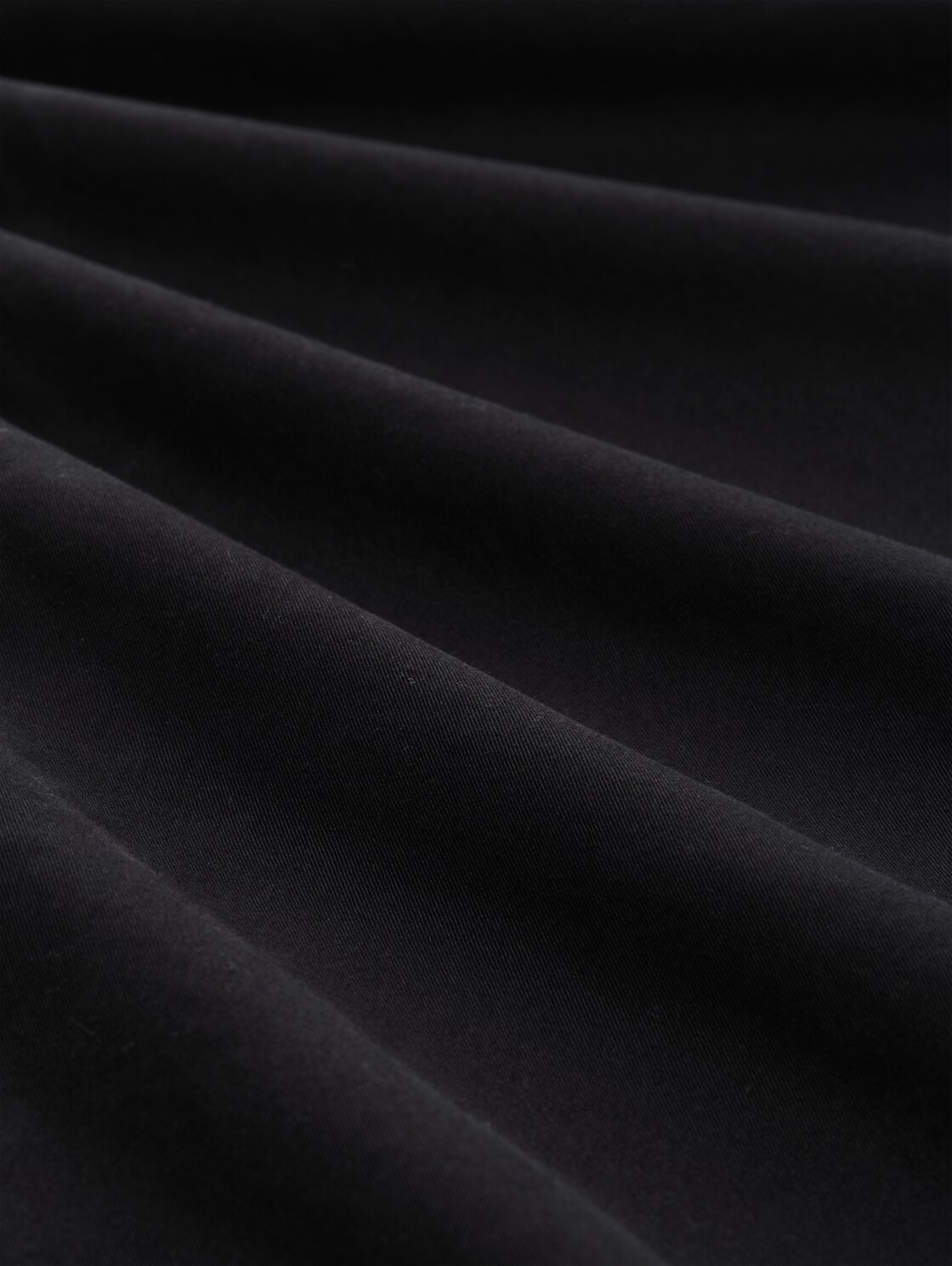 Slim Fit Chino Hose mit Gürtel - Black - Material-Ansicht