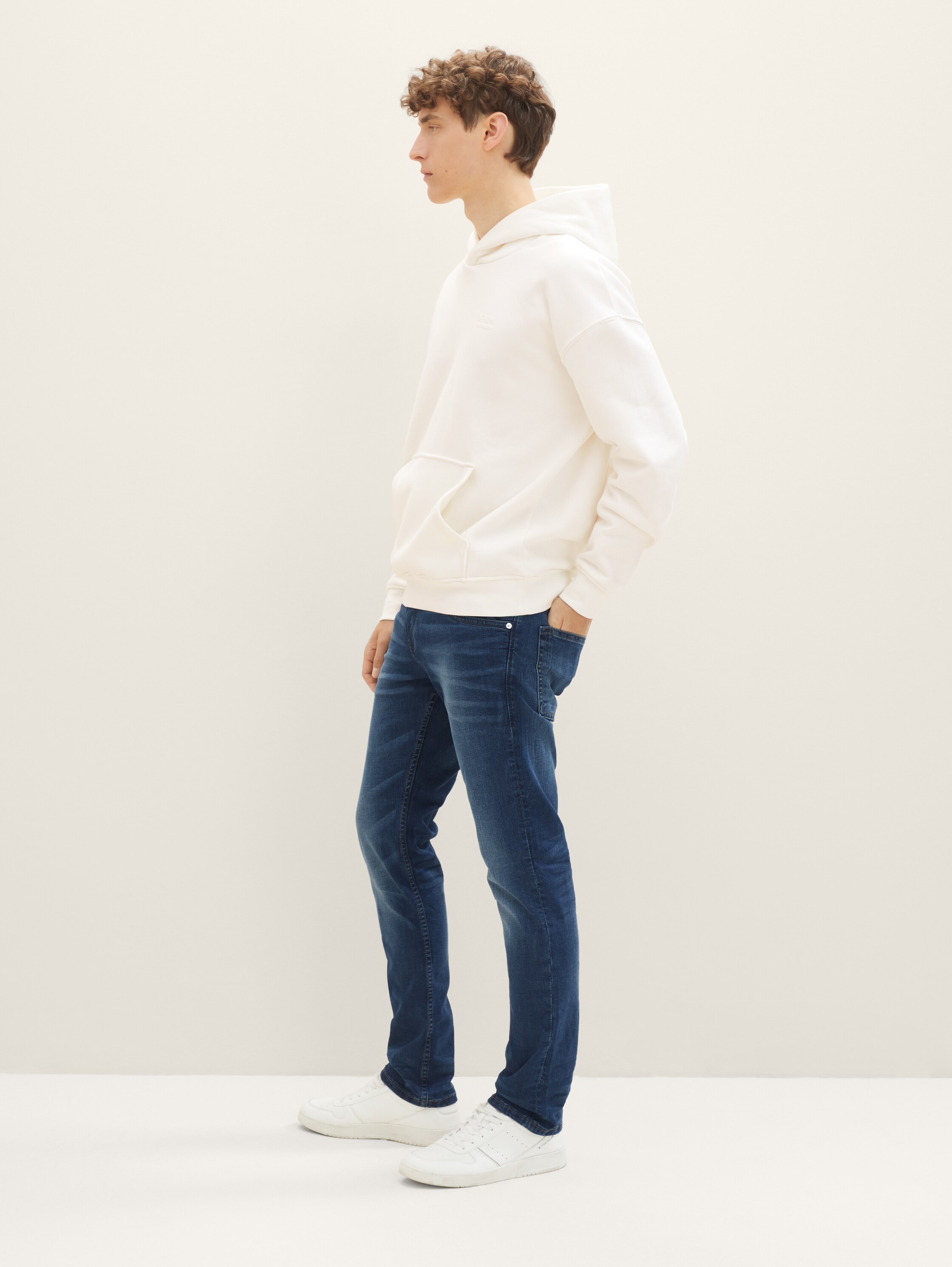 TTAEDAN STRAIGHT Jeans - mid_stone_wash_denim - 
