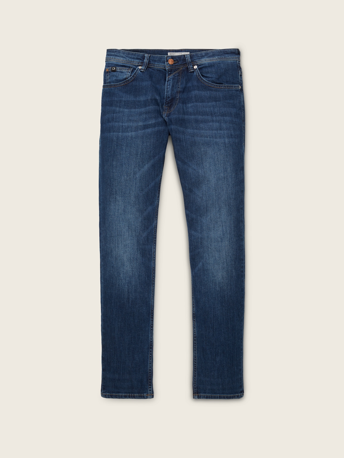TTAEDAN STRAIGHT Jeans - mid stone wash denim - Vorder-Produkt-Ansicht
