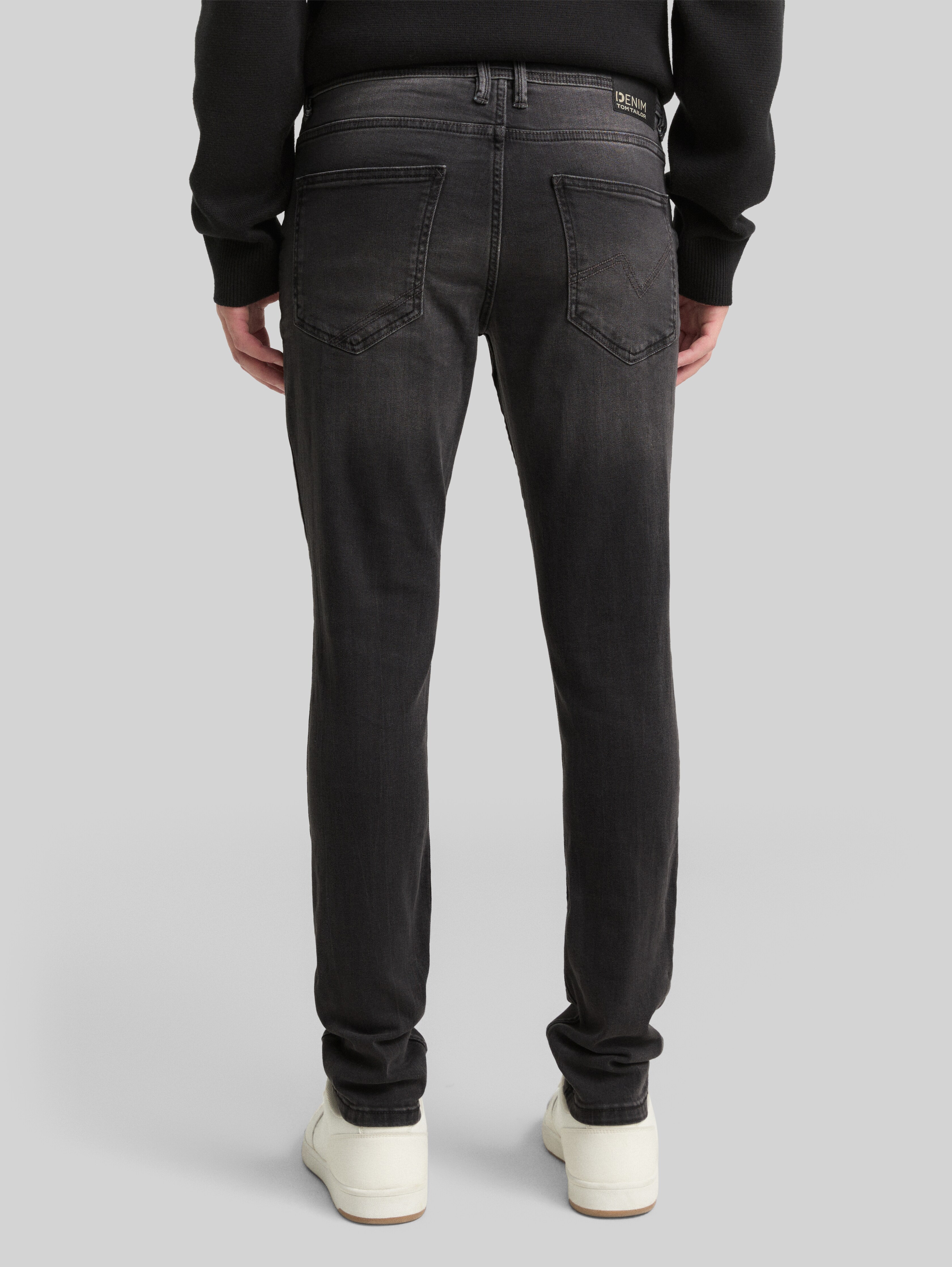 TTCULVER SKINNY jeans in black by Tom Tailor