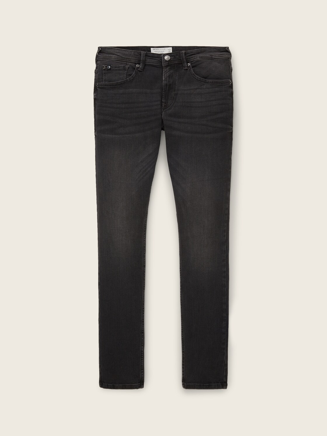 TTCULVER SKINNY Jeans - used dark stone black denim - Vorder-Produkt-Ansicht