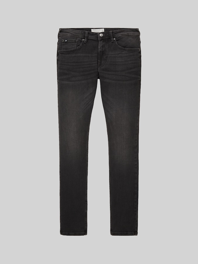 Jeans skinny TTCULVER par Denim Male, used dark stone black denim