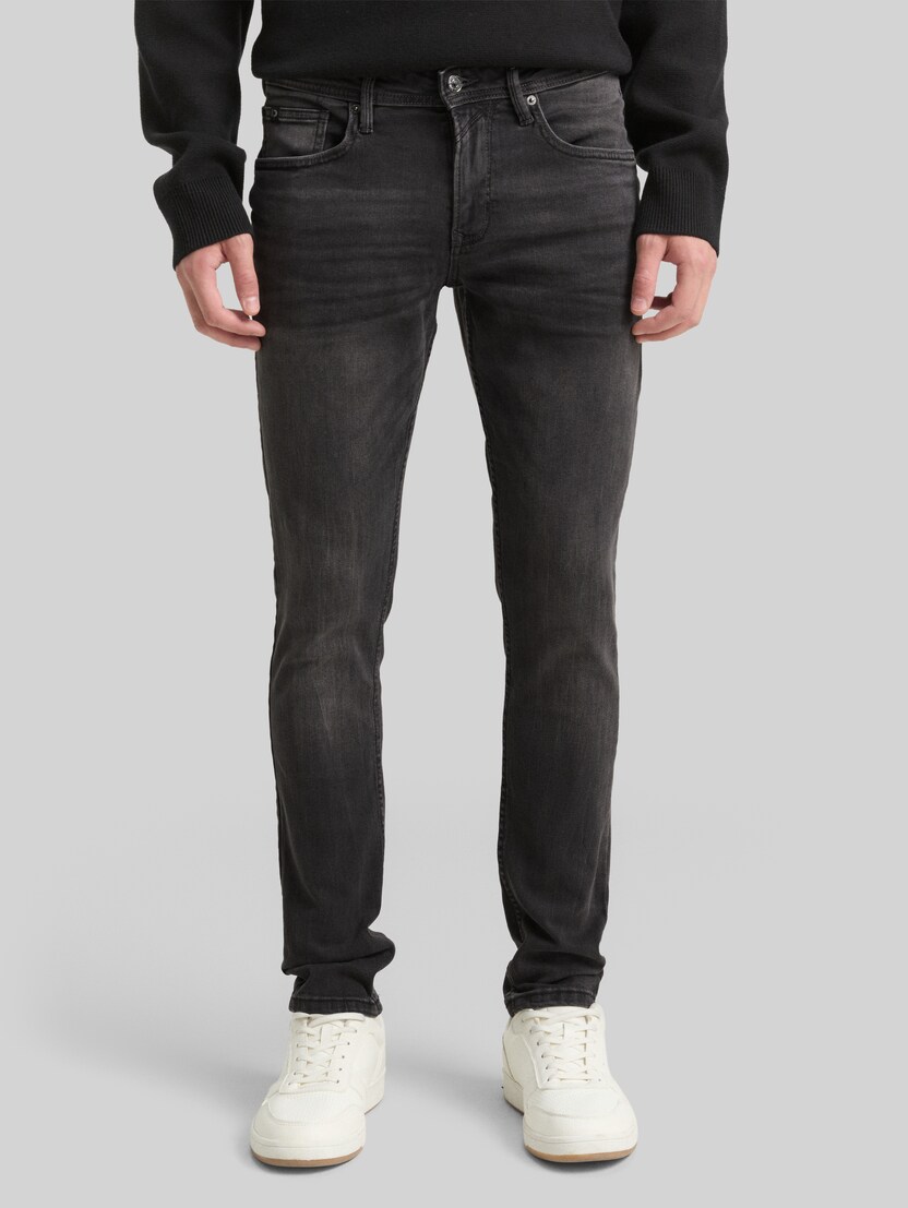 TTCULVER SKINNY Jeans von Denim Male, used dark stone black denim