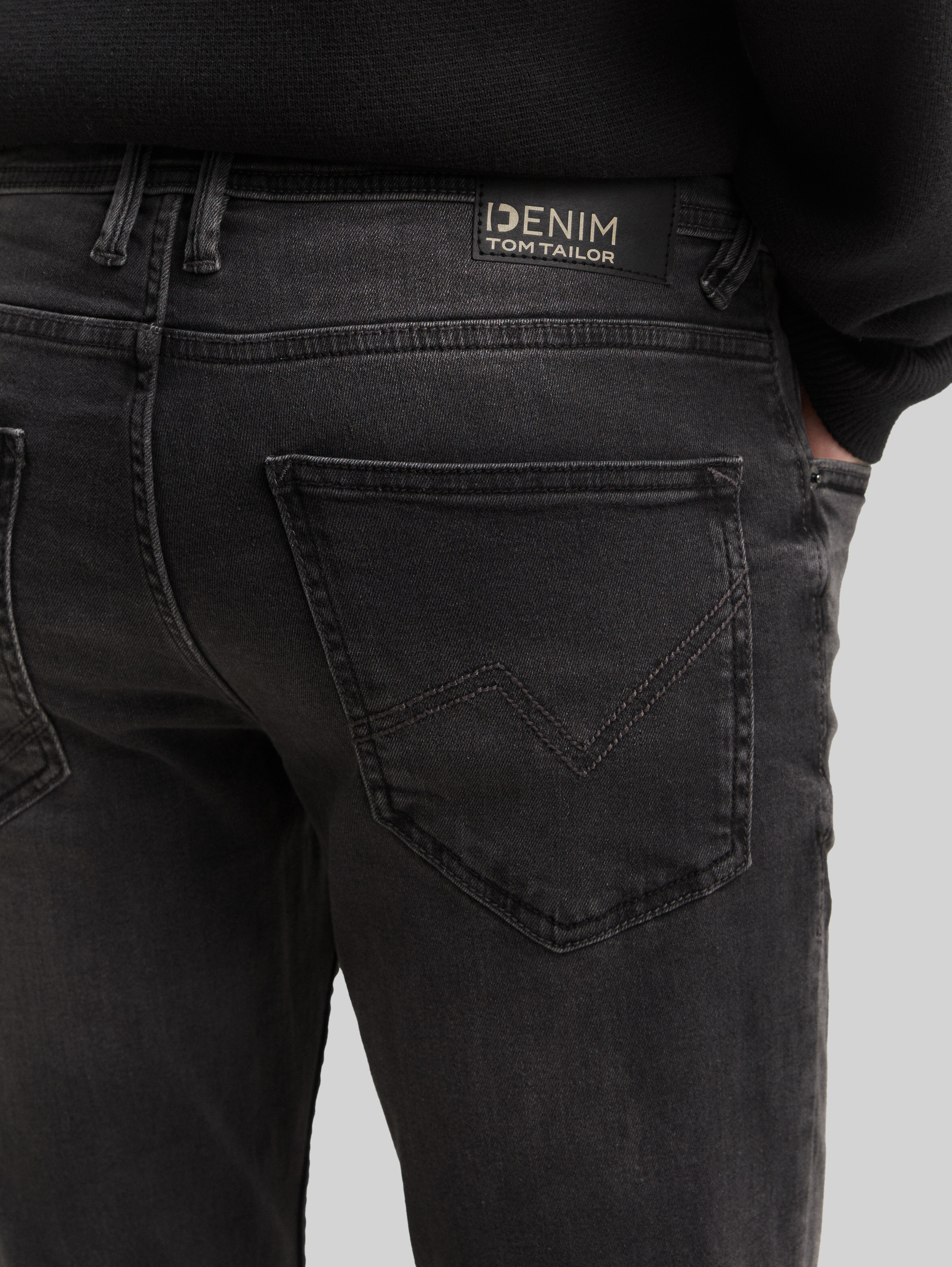 TTCULVER SKINNY jeans in black by Tom Tailor