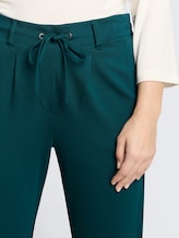 Pantalon en toile Loose Fit - Deep Meadow Green - Vue détaillée du modèle