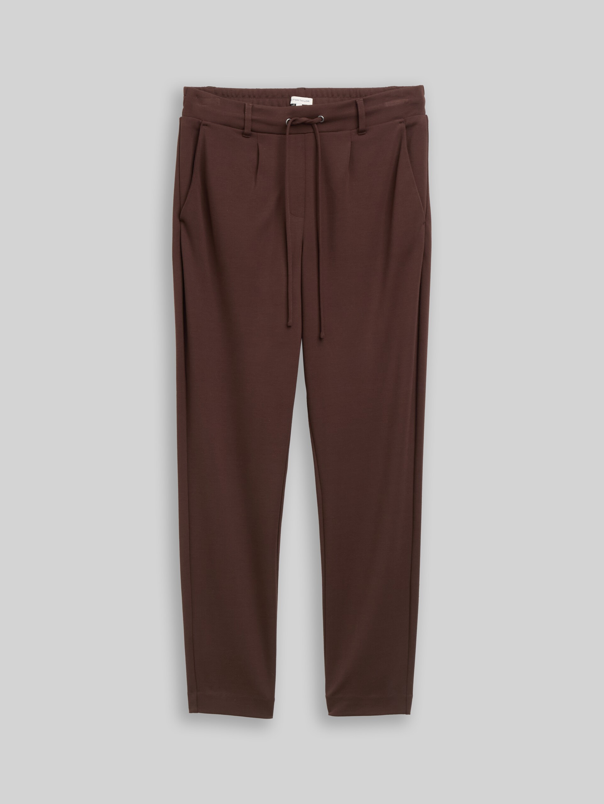 Loose Fit Stoffhose - java dark brown - Vorder-Produkt-Ansicht