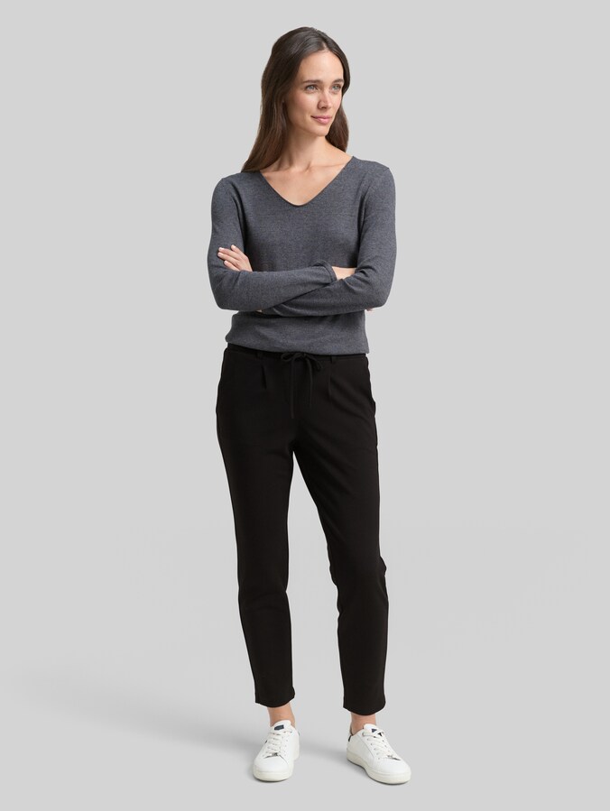 Lässige Stoffhose von Women, deep black