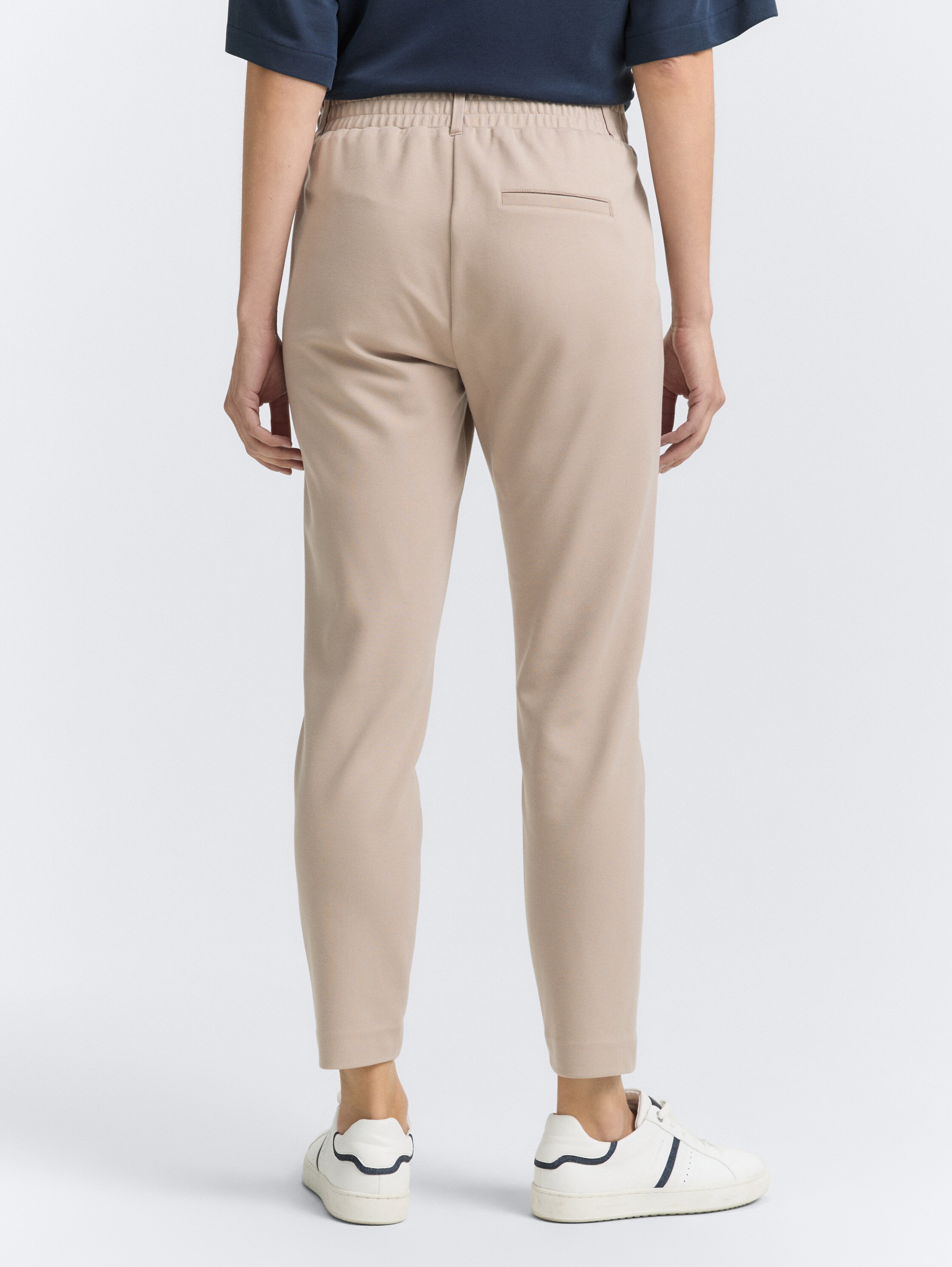 Loose Fit Stoffhose - soft_taupe_grey - 