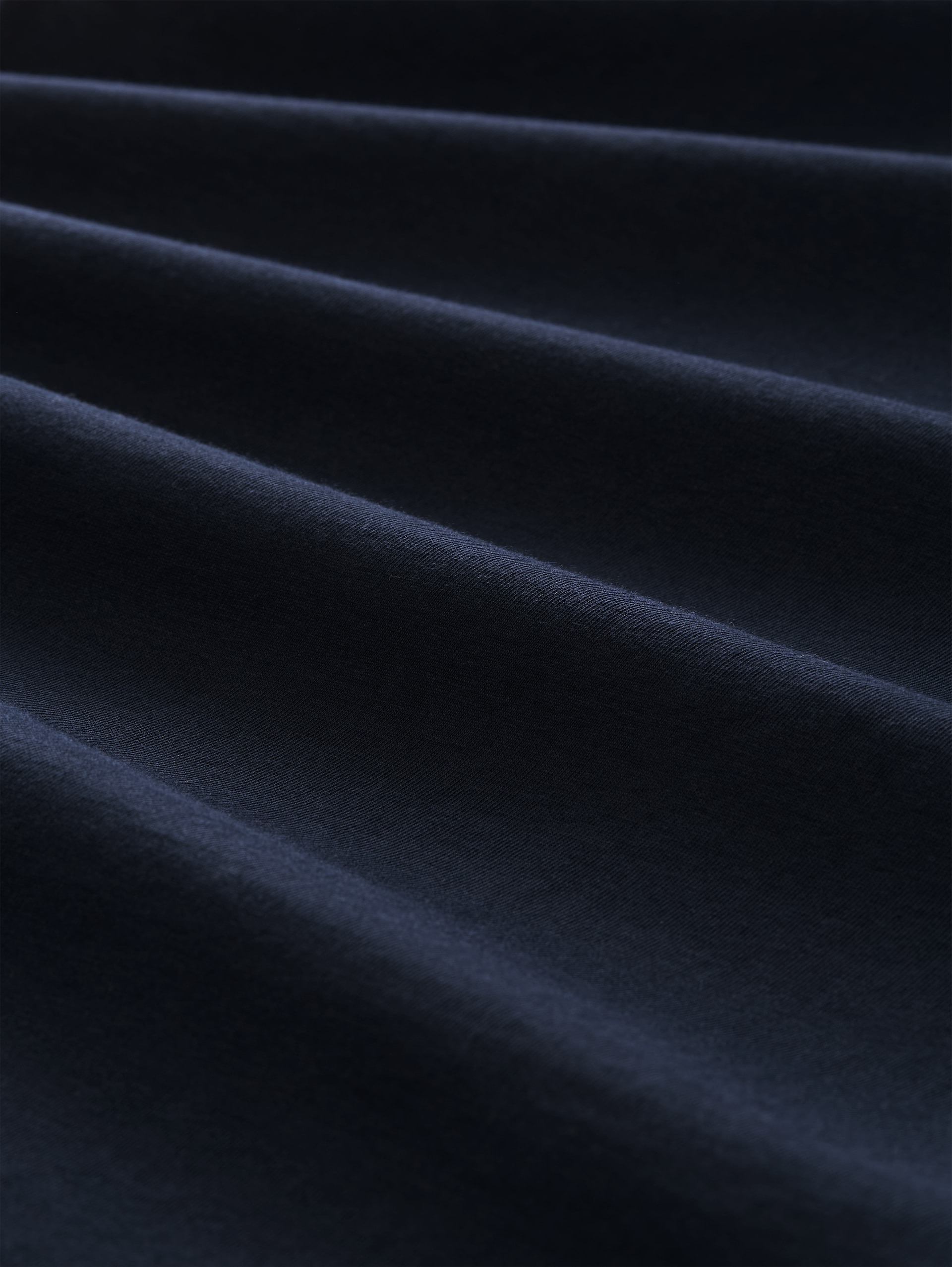 Basic T-shirt in een set van 2 - Dark Blue - Materiaalweergave