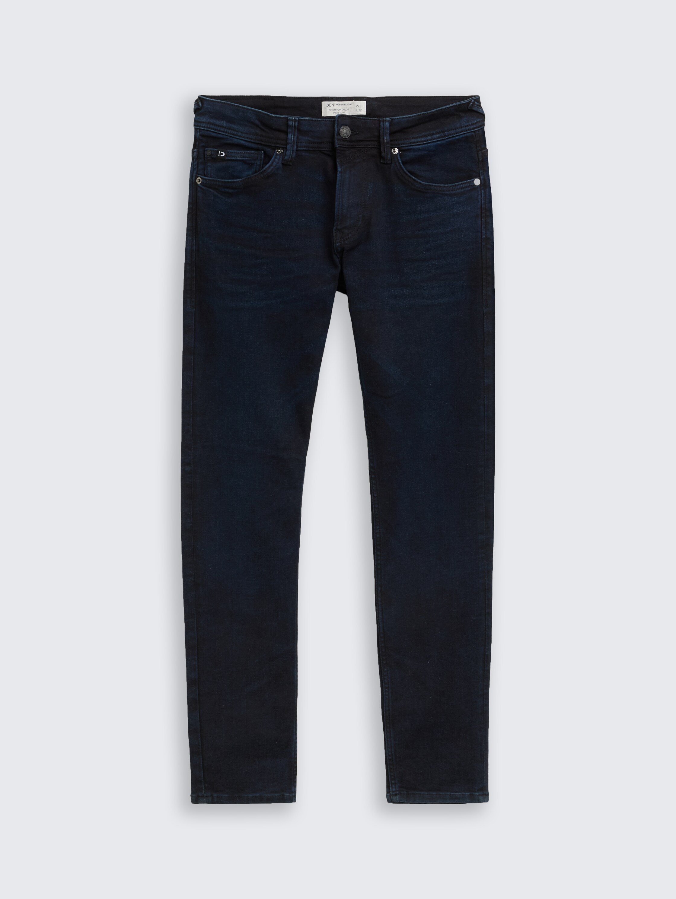 TTPIERS SLIM jeans - blue black denim - Front product view