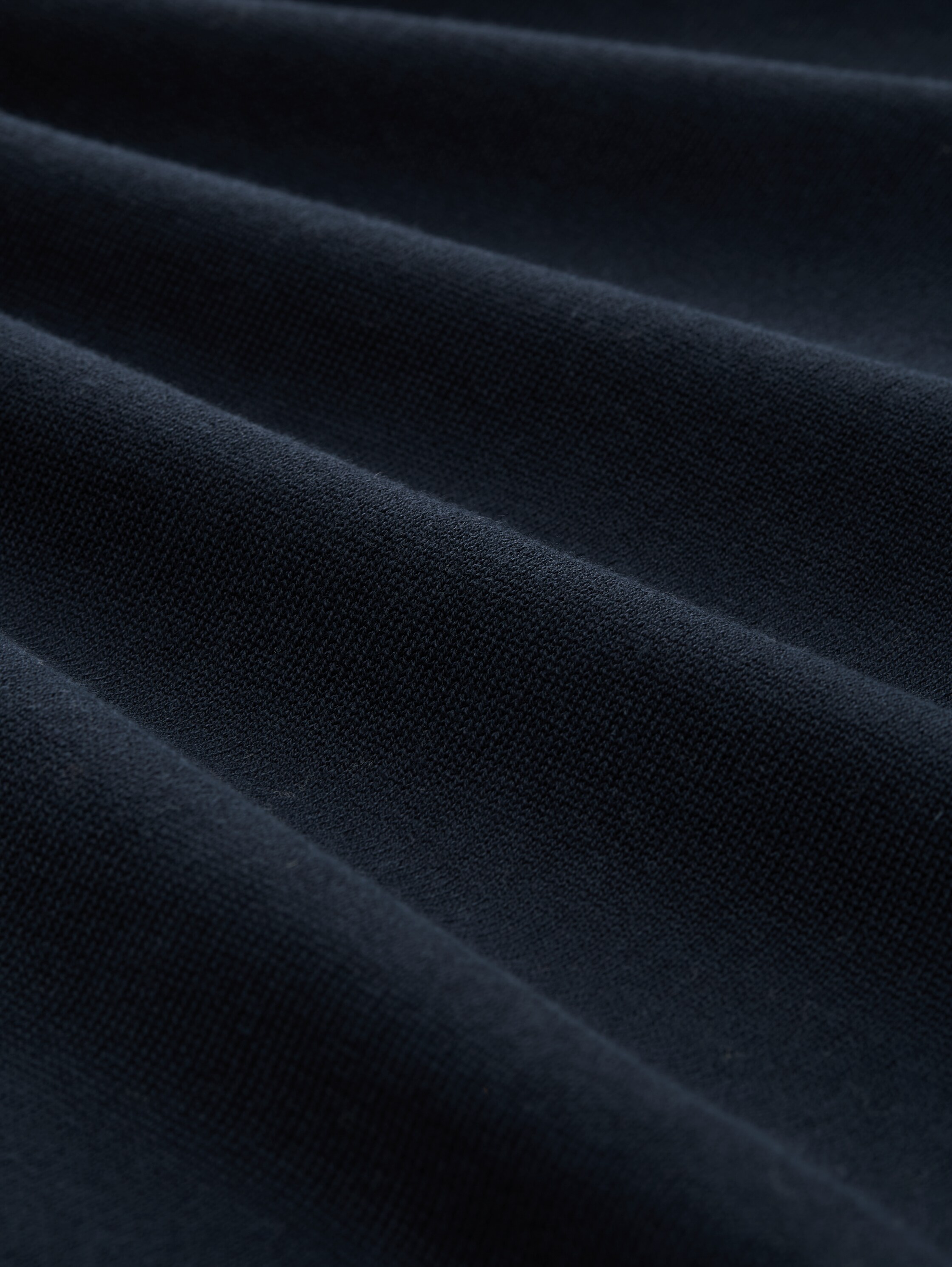 Jumper with V-neckline - sky_captain_blue_1 - 