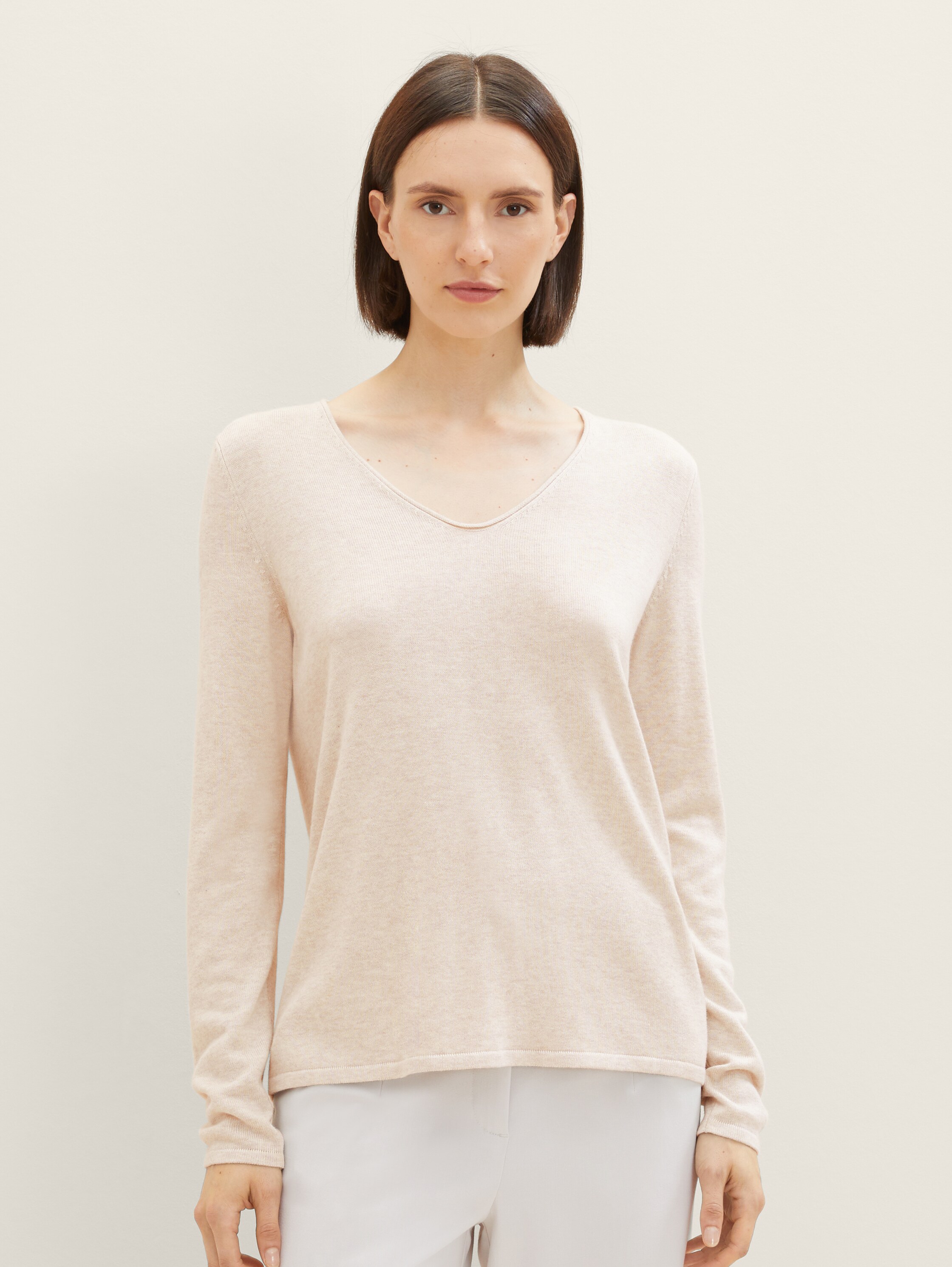 Pullover mit V-Ausschnitt - 2