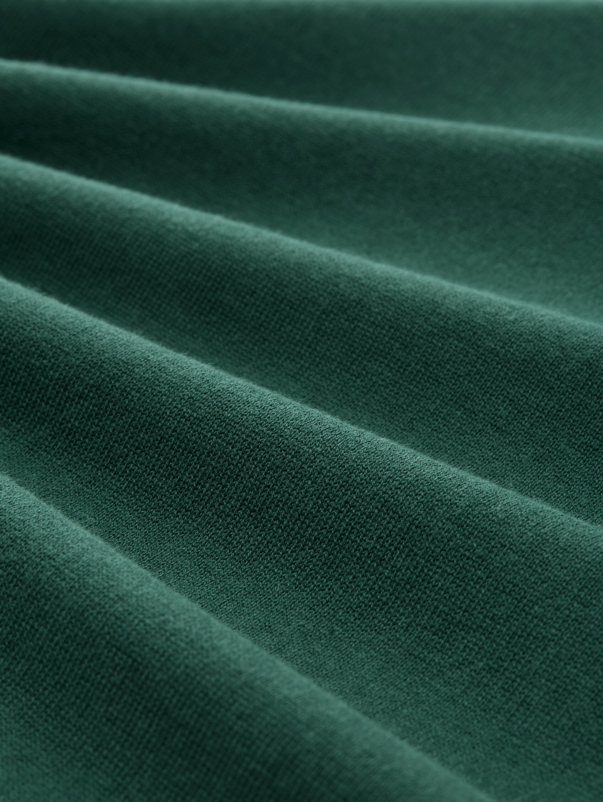 Strickpullover mit V-Ausschnitt - explorer green - Material-Ansicht