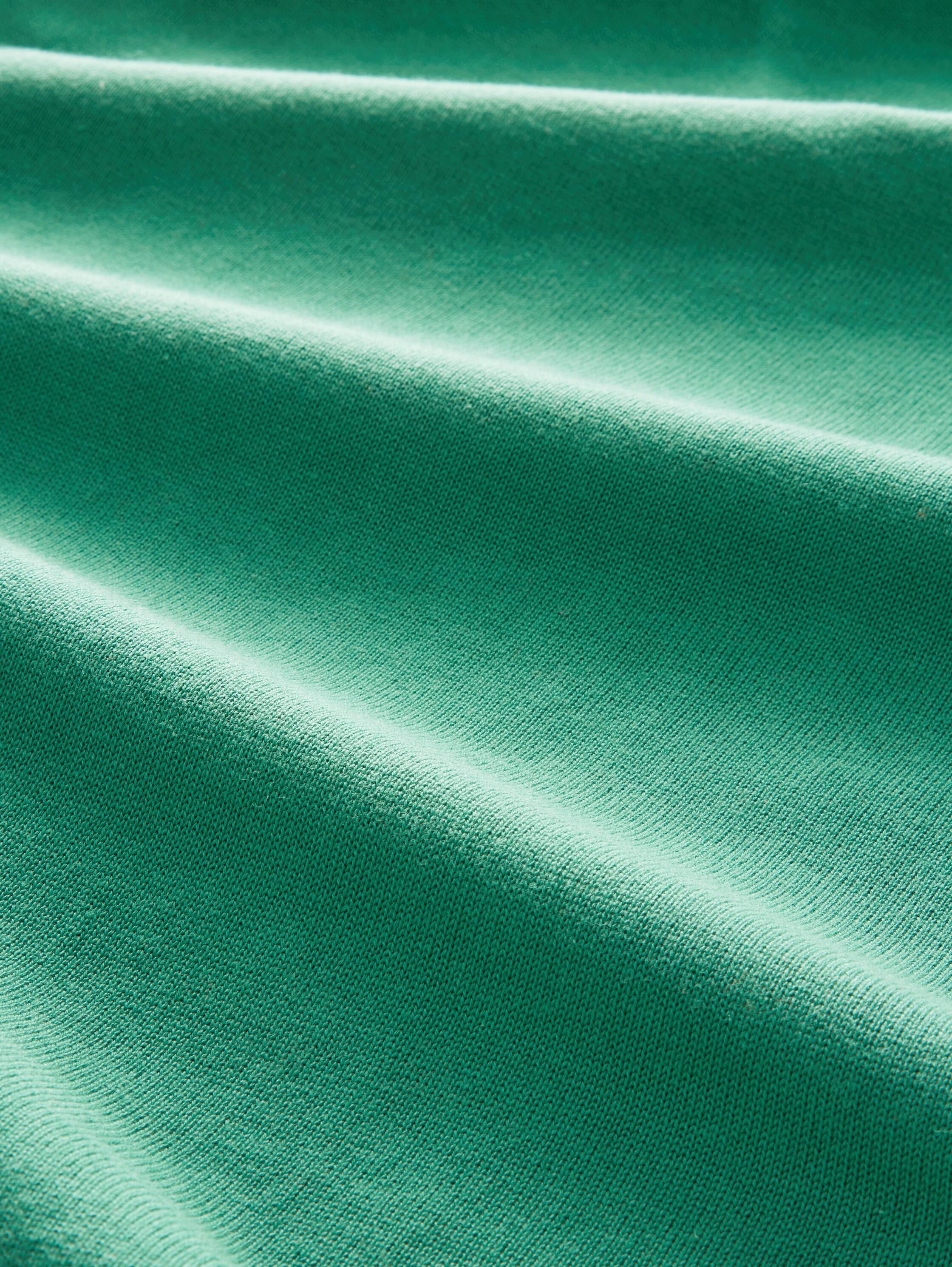 Pullover mit V-Ausschnitt - vivid leaf green - Material-Ansicht