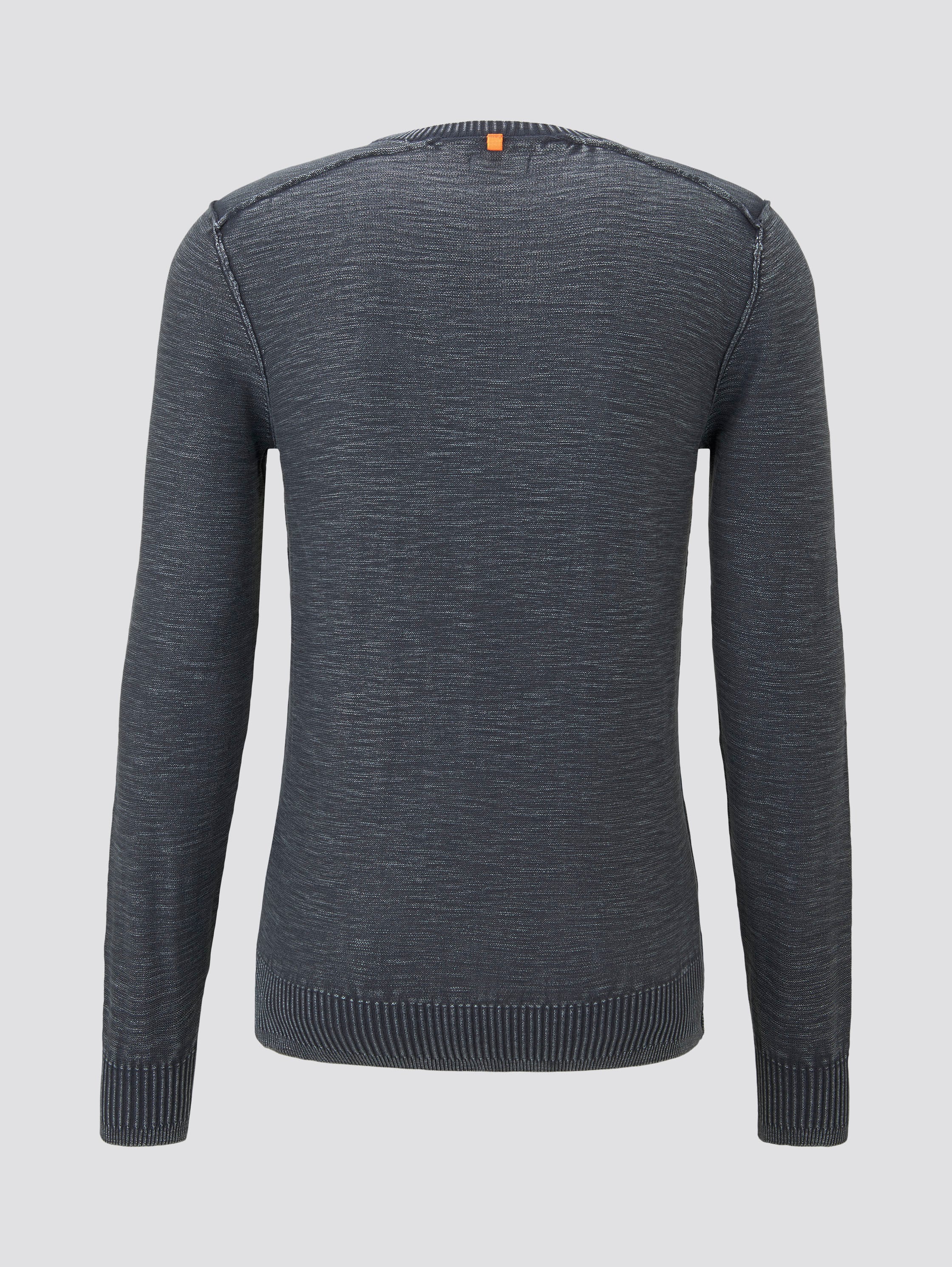 Sweater im washed-look - sky captain blue