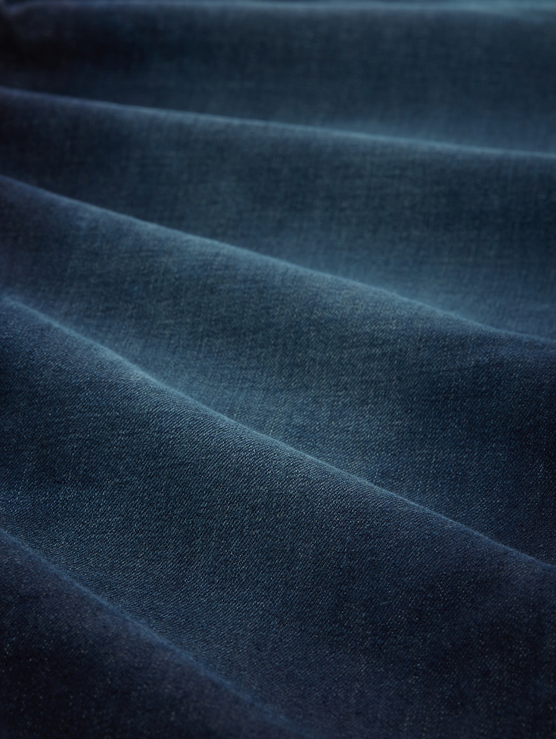 TTTRAD RELAXED Jeans - Used Dark Stone Blue Denim - Material-Ansicht