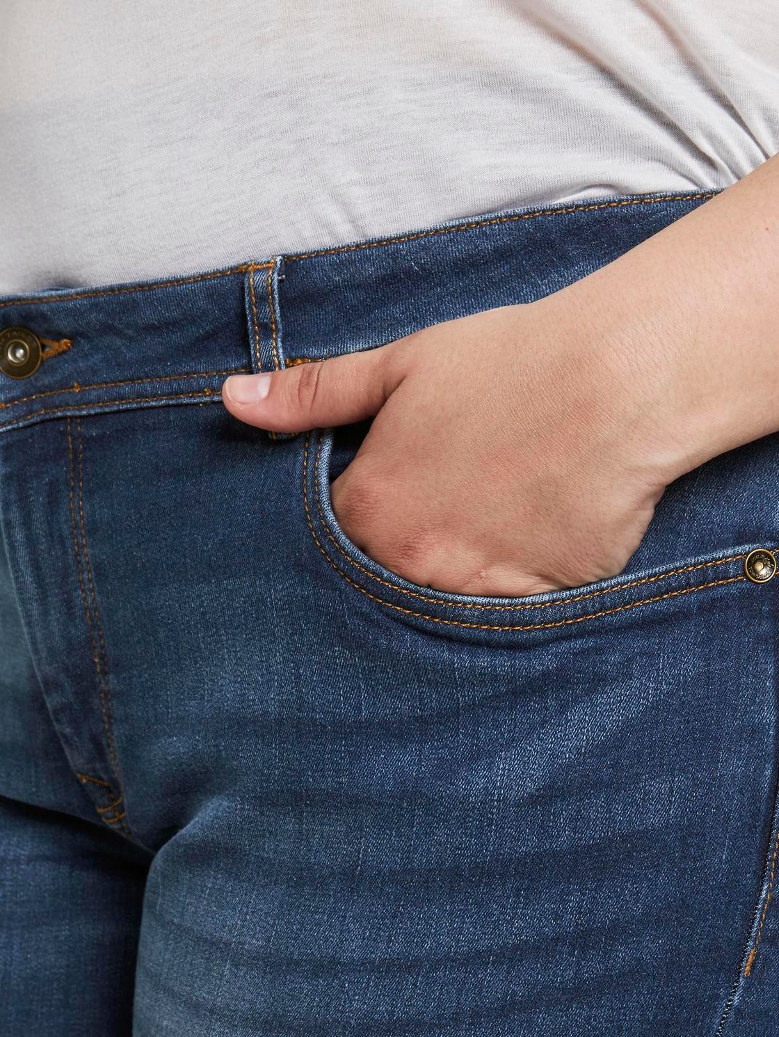 Plus Size - TTPLUS SLIM Jeans - Used Mid Stone Blue Denim