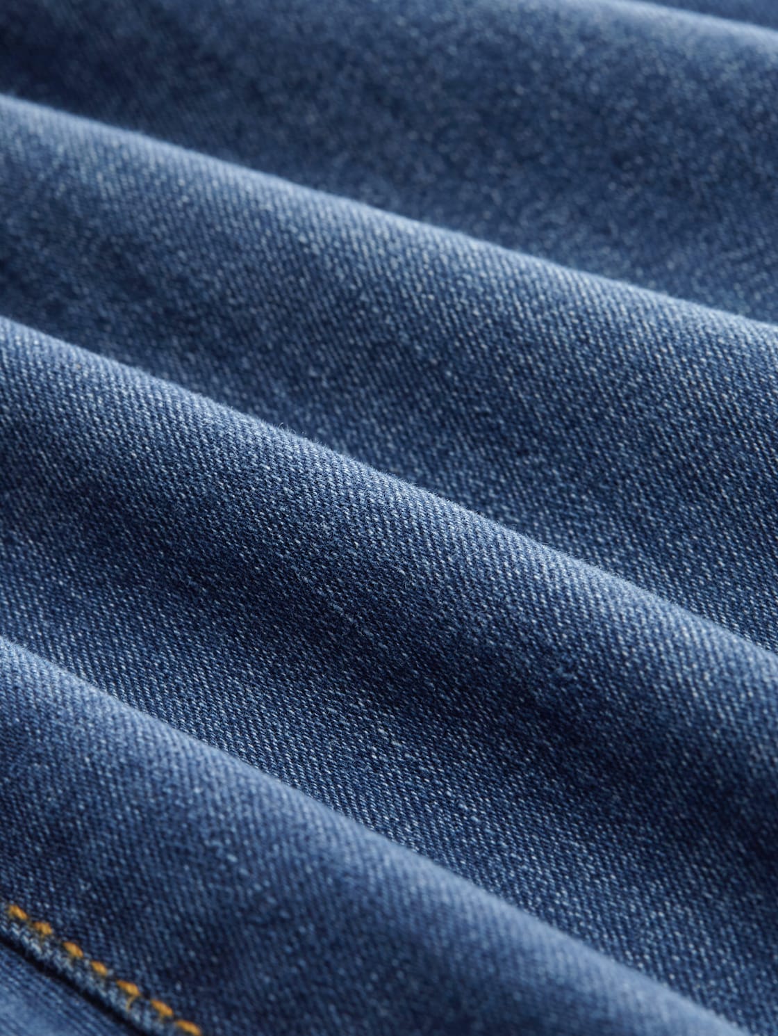 Plus Size - TTPLUS SLIM Jeans - Used Mid Stone Blue Denim - Material-Ansicht