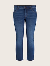 Plus Size - TTPLUS SLIM Jeans - Used Mid Stone Blue Denim - Vorder-Produkt-Ansicht