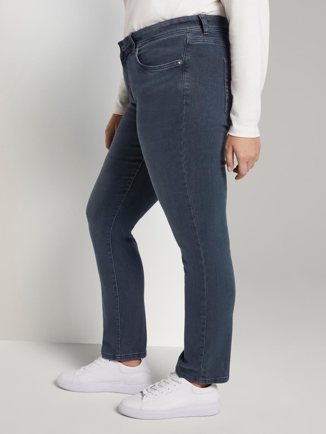 Plus Size - TTPLUS SLIM Jeans - Used Dark Stone Blue Denim