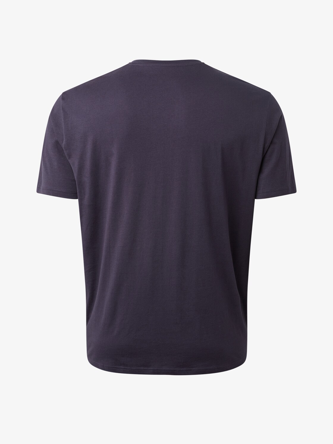T-shirt met logo print - Knitted Navy