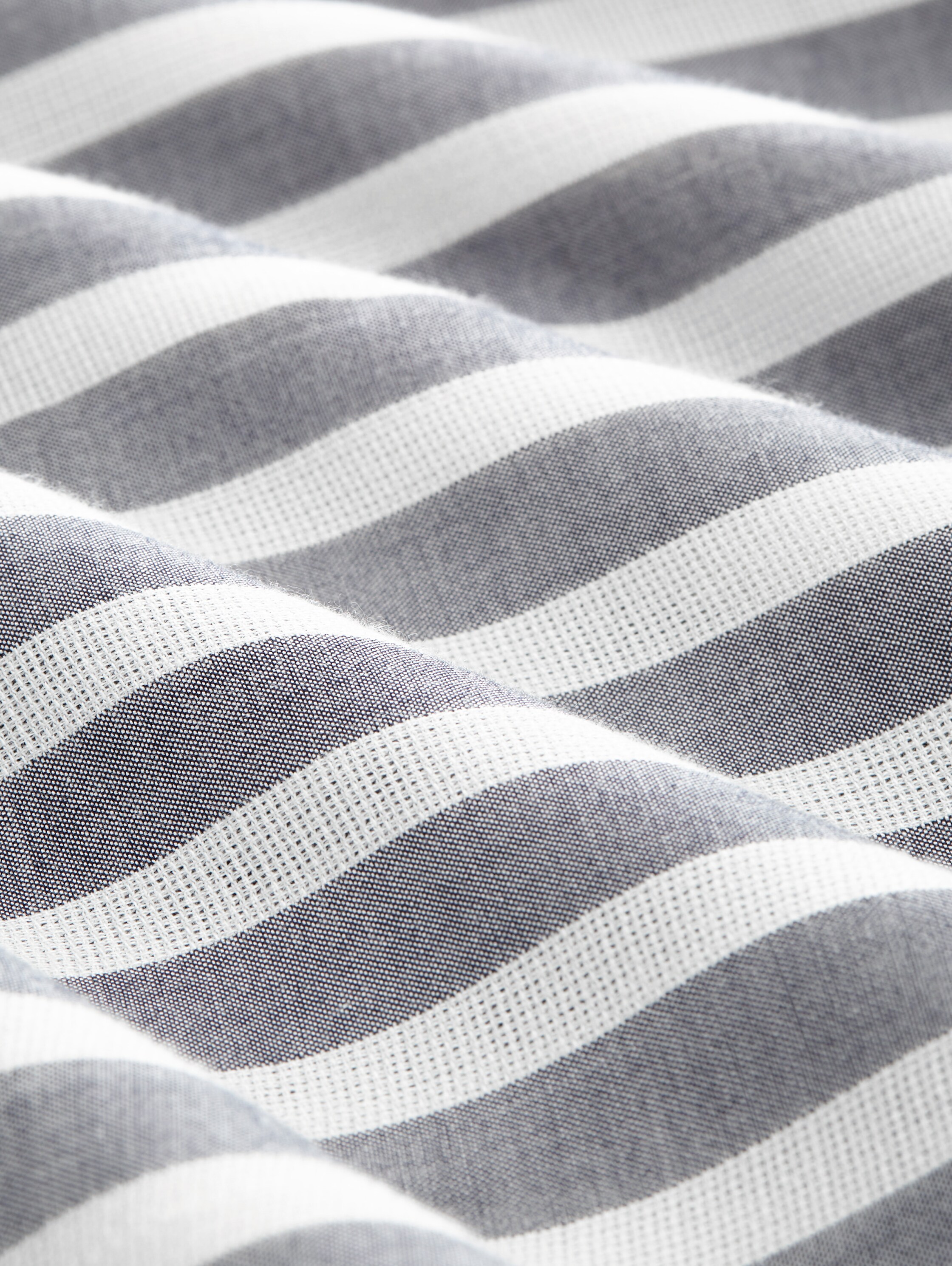 Striped blouse with pockets - offwhite_navy_vertical_stripe - 