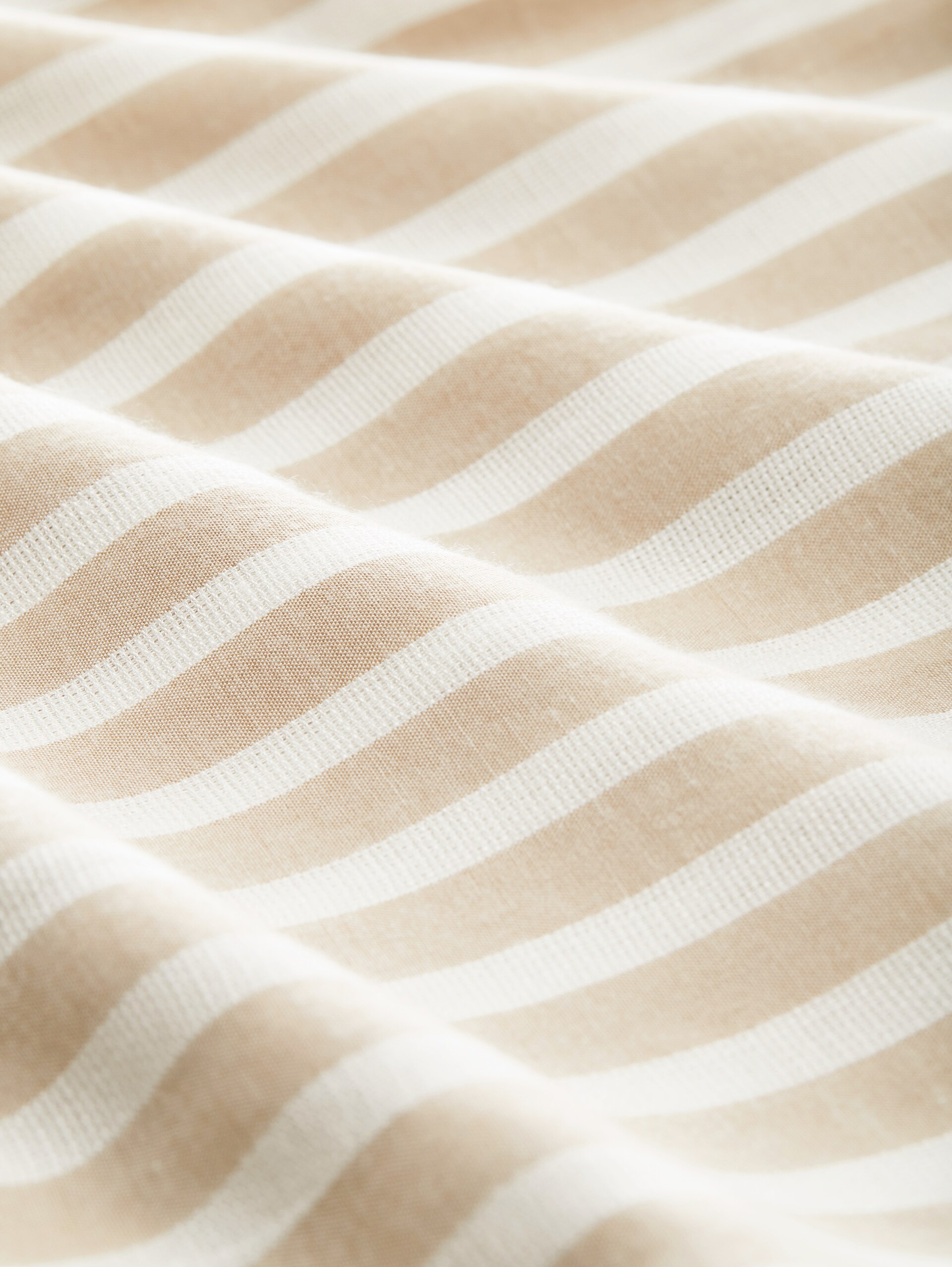 Blouse met streeppatroon - beige offwhite vertical stripe - Materiaalweergave