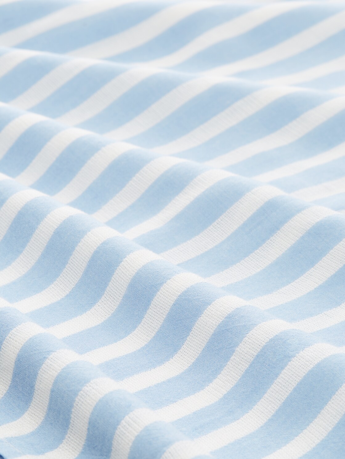 Bluse mit Streifenmuster - offwhite blue vertical stripe - Material-Ansicht