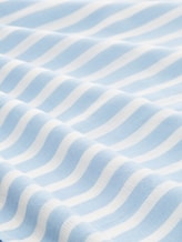 Bluse mit Streifenmuster - offwhite blue vertical stripe - Material-Ansicht