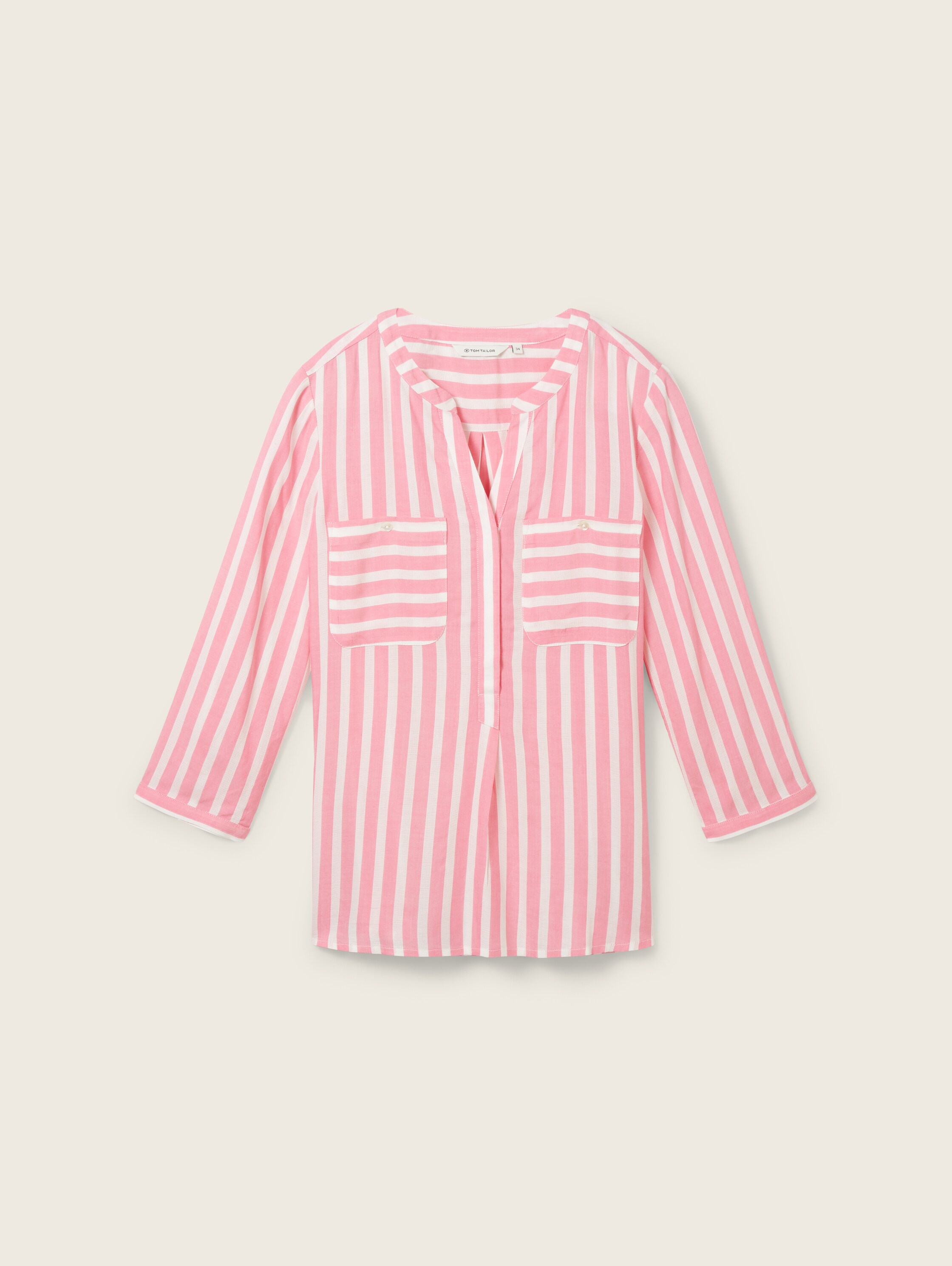 Bluse mit Streifenmuster - 5