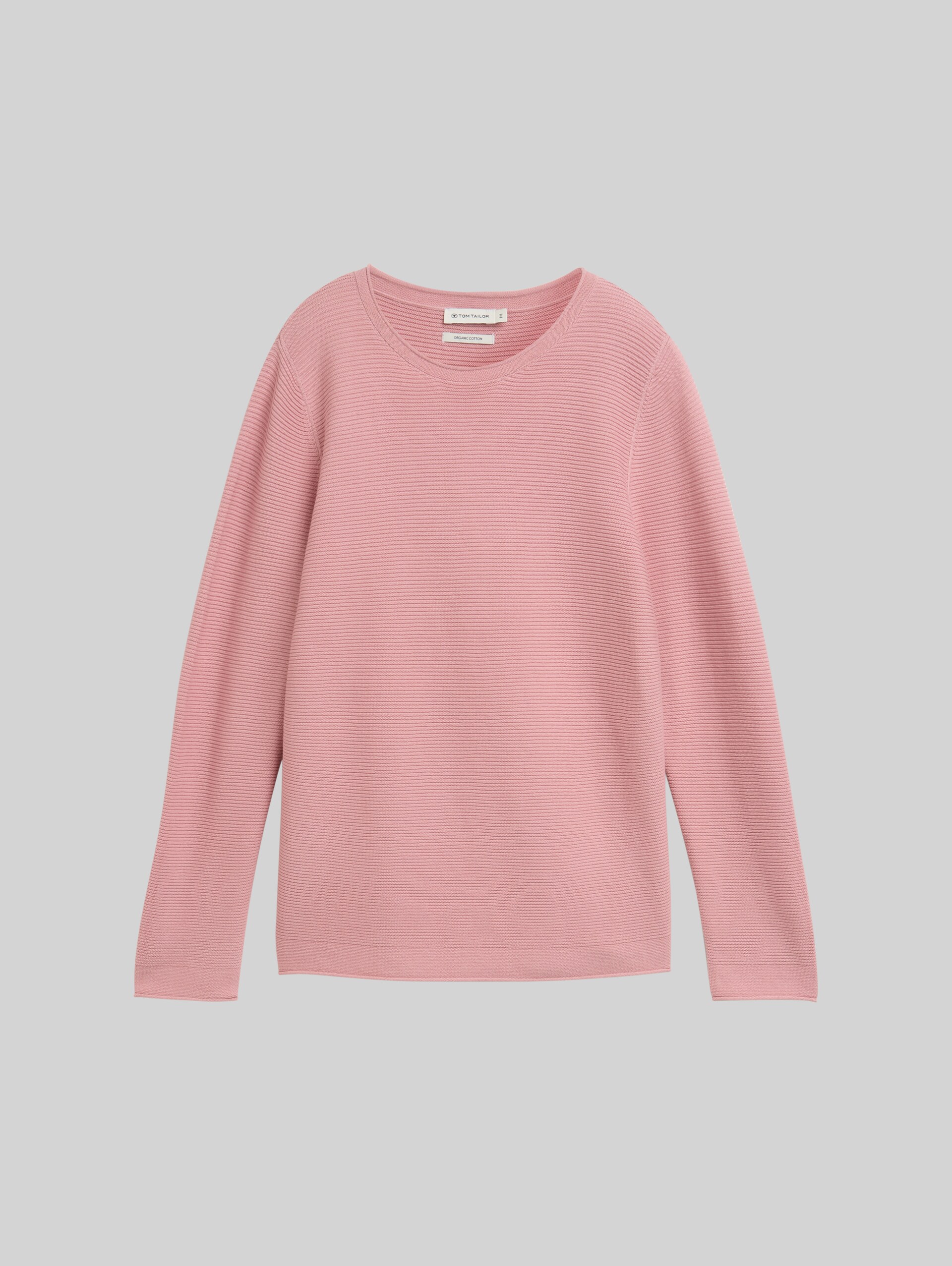 Strickpullover aus Baumwolle - Morning Pink
