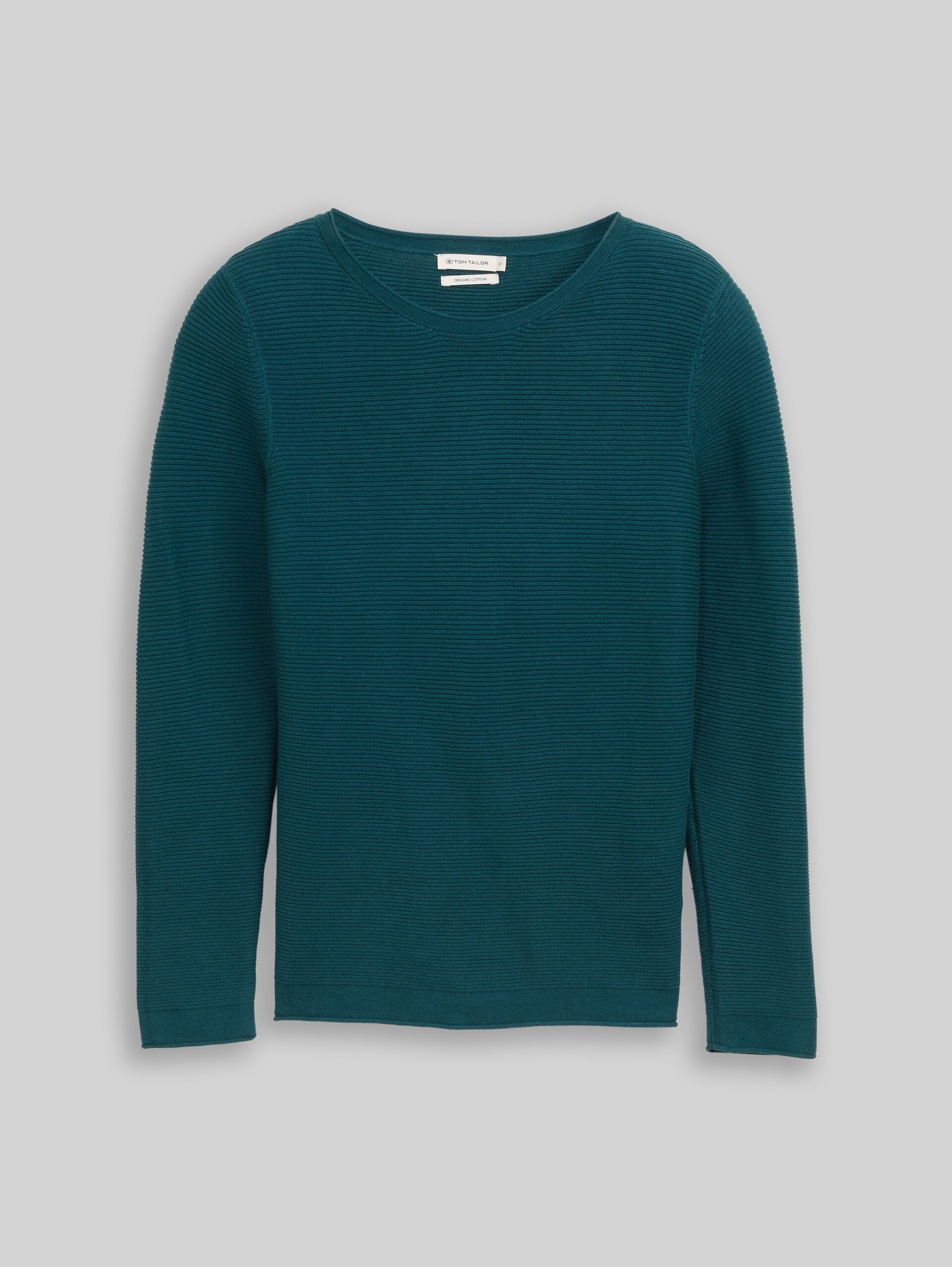 Pull en maille de coton - Deep Meadow Green