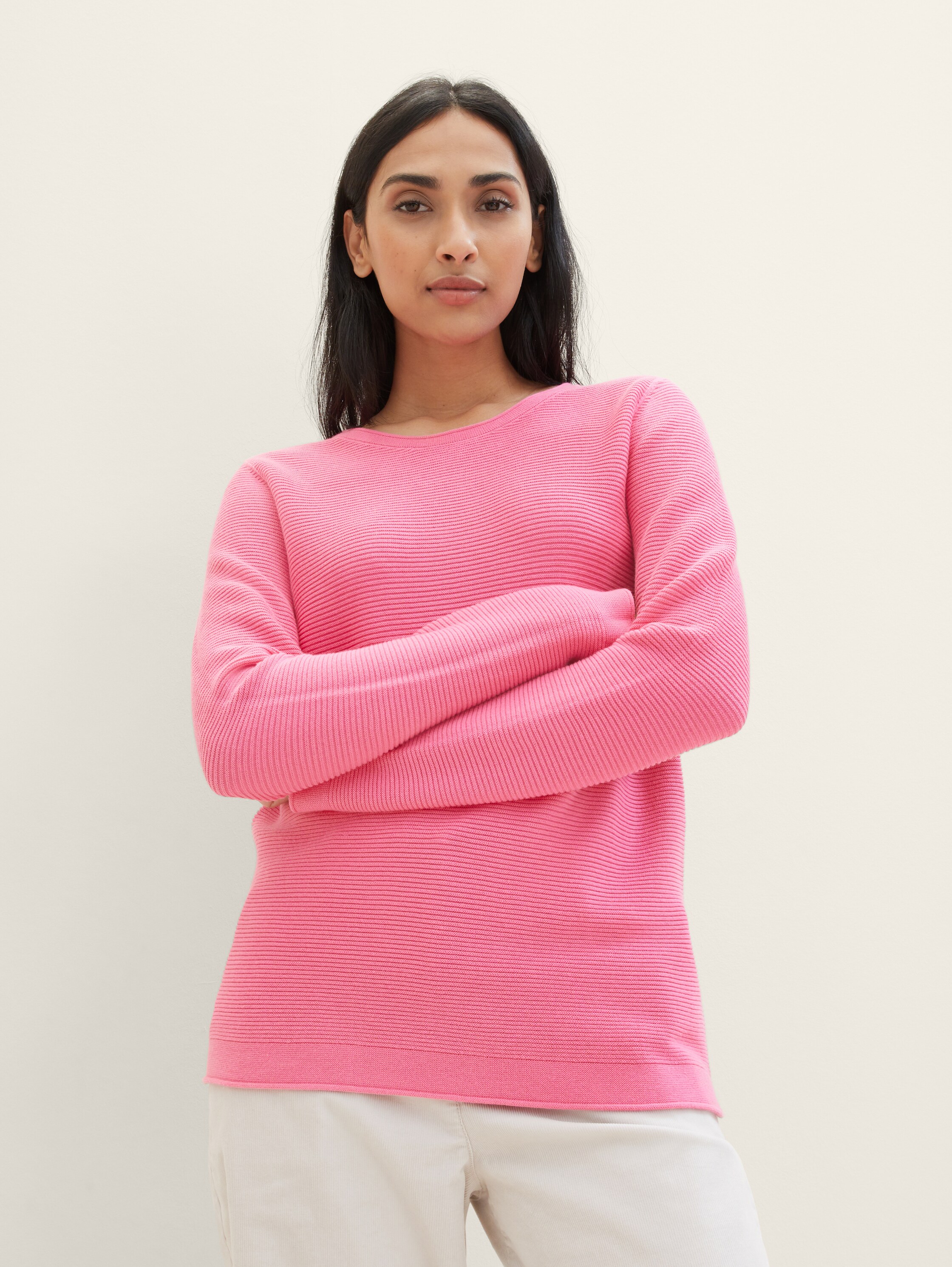 Strickpullover mit Bio-Baumwolle - 1