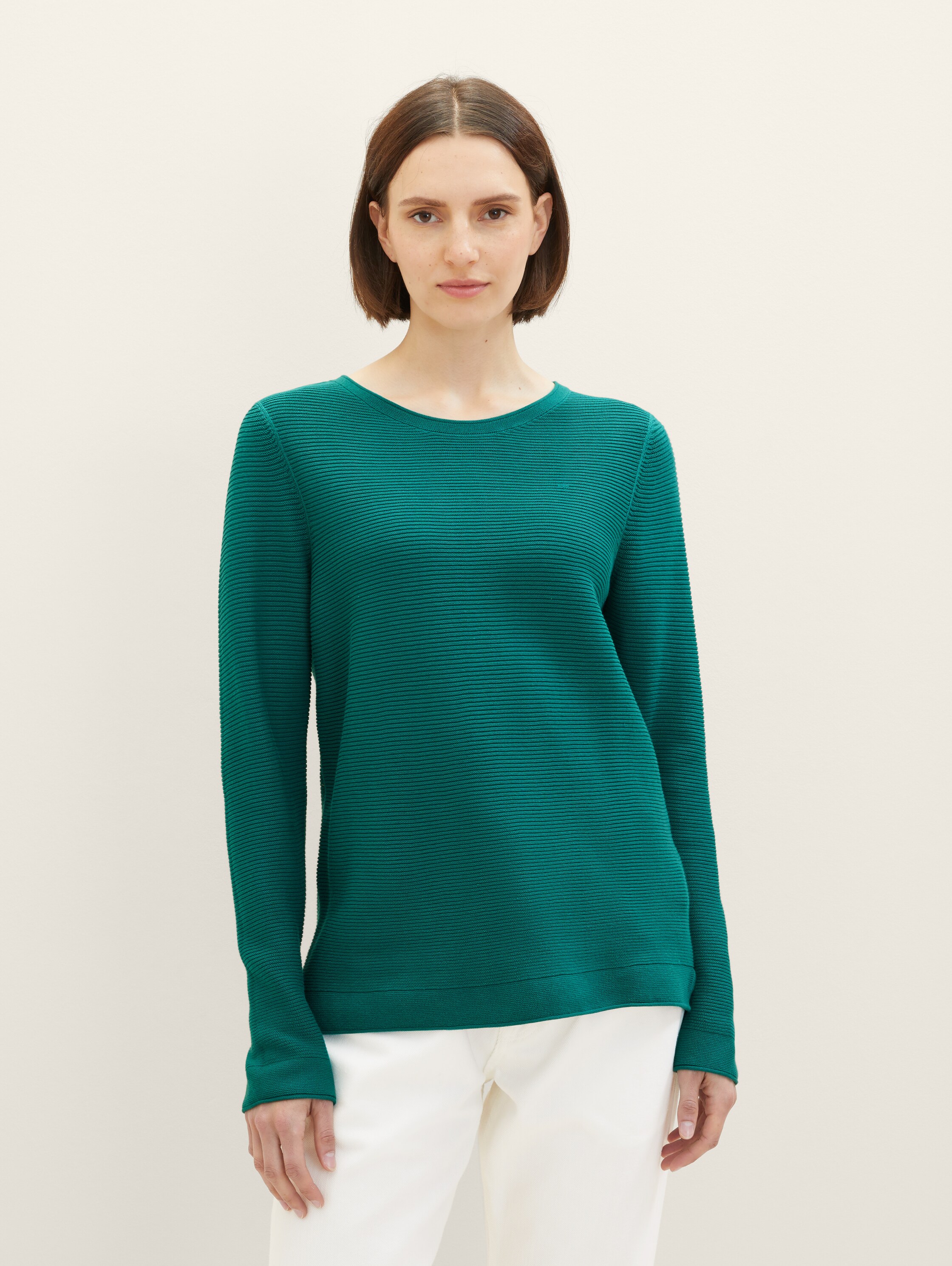 Strickpullover mit Bio-Baumwolle - 3