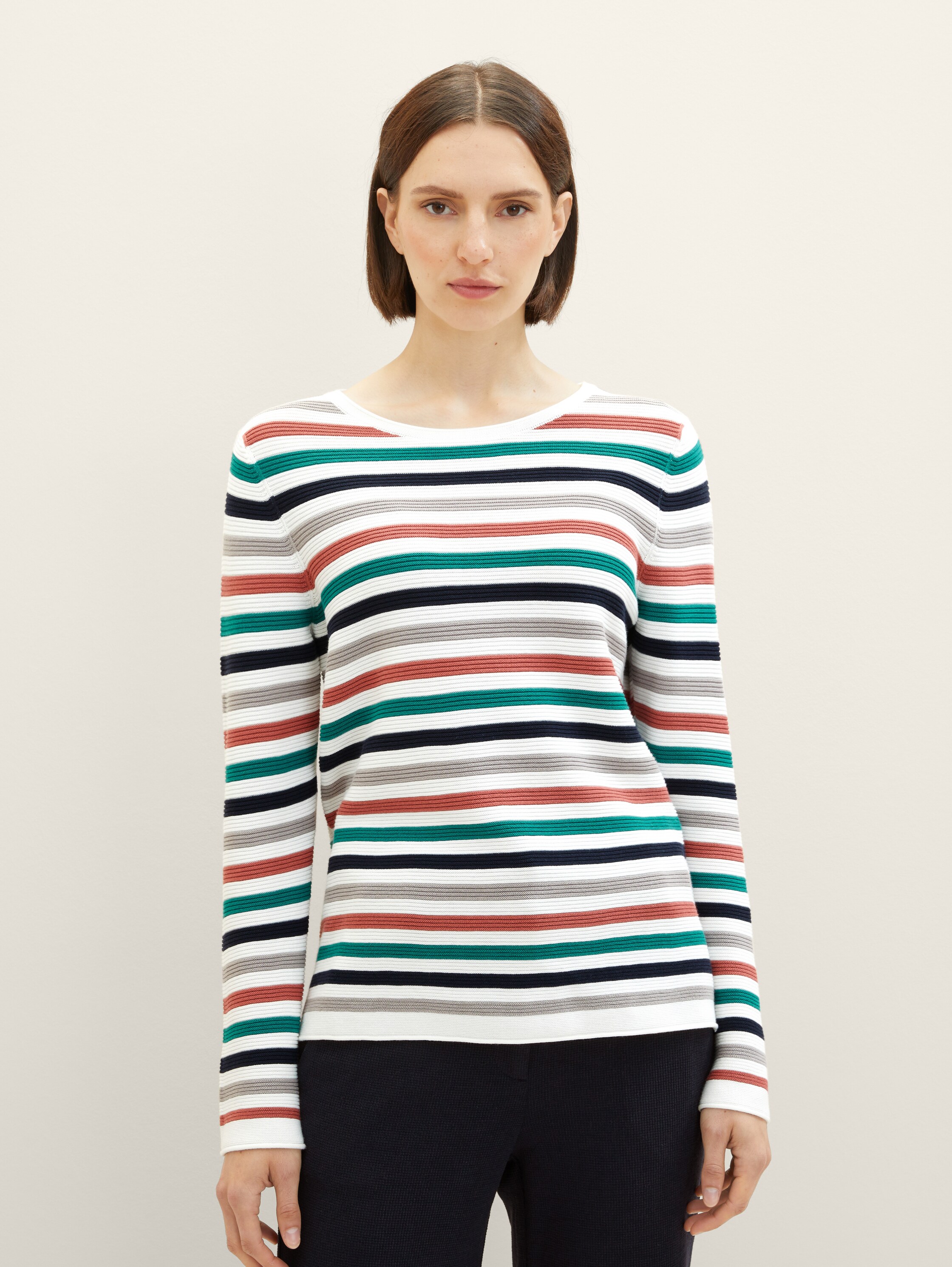 Strickpullover mit Bio-Baumwolle - 3