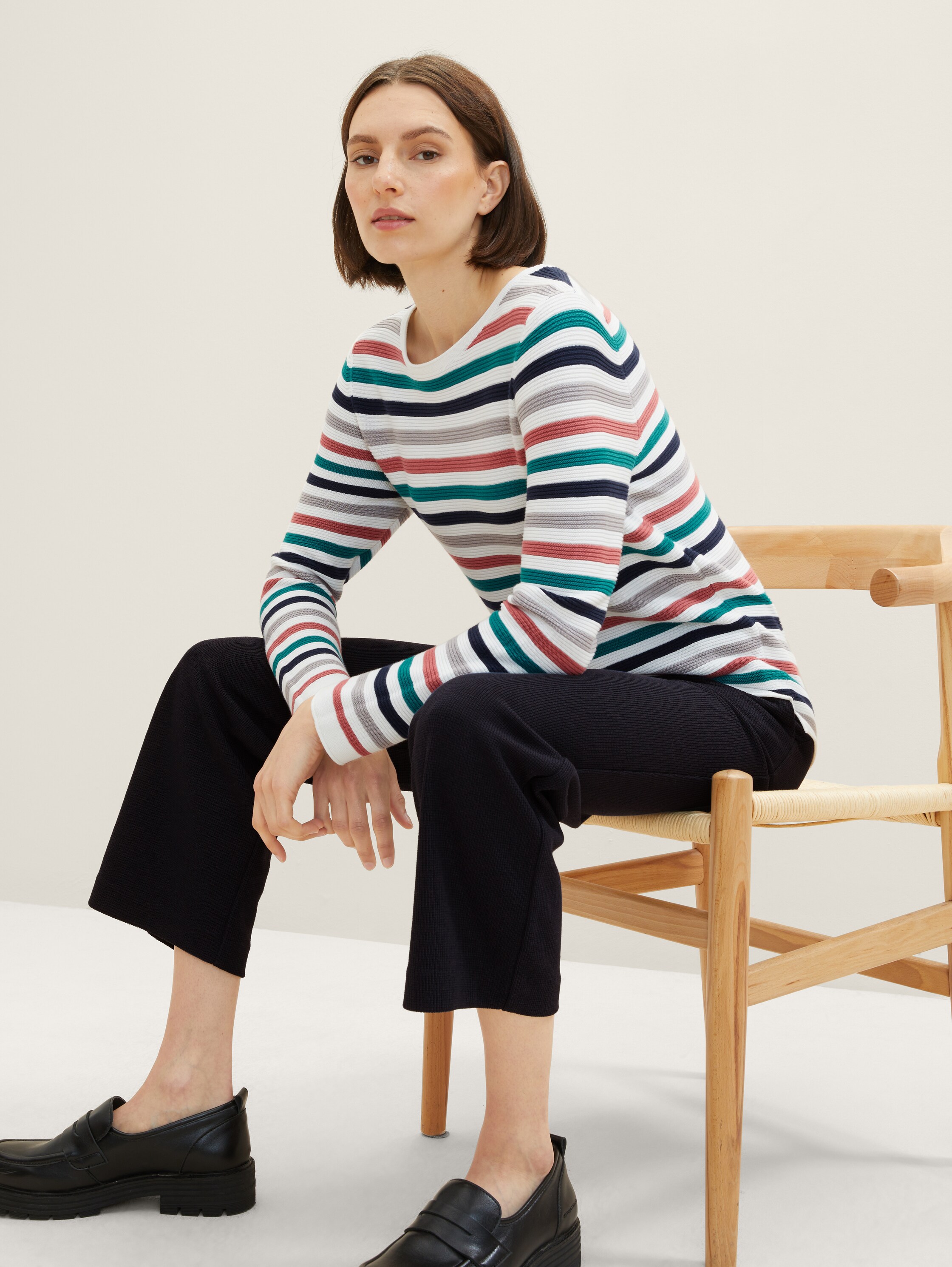 Strickpullover mit Bio-Baumwolle - 1