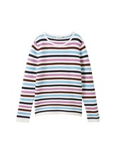 Selected, Cotton knitted jumper by Tom Tailor, pink