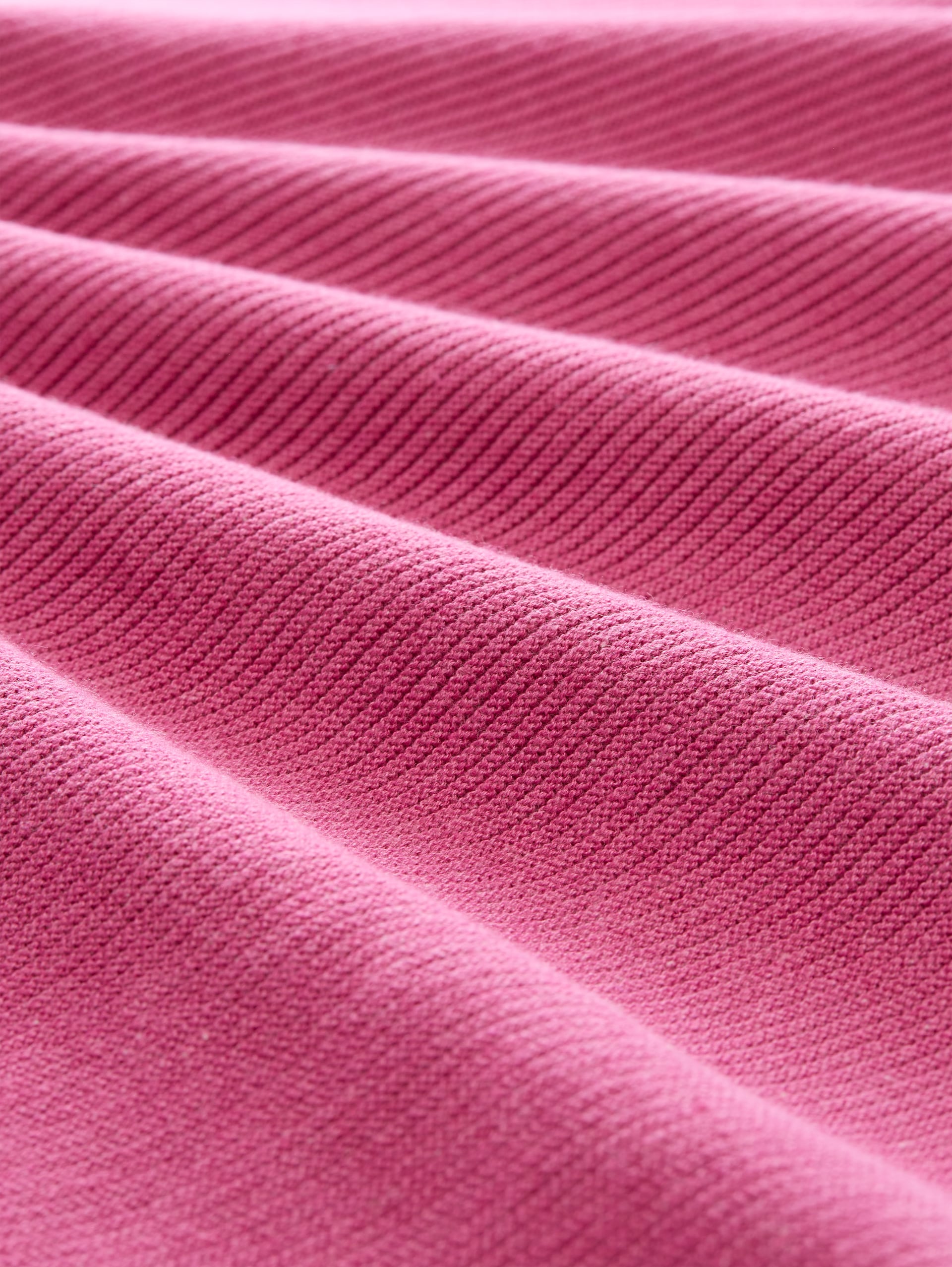 Strickpullover aus Baumwolle - pink velvet melange - Material-Ansicht