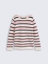 Strickpullover aus Baumwolle - rose ottoman knit