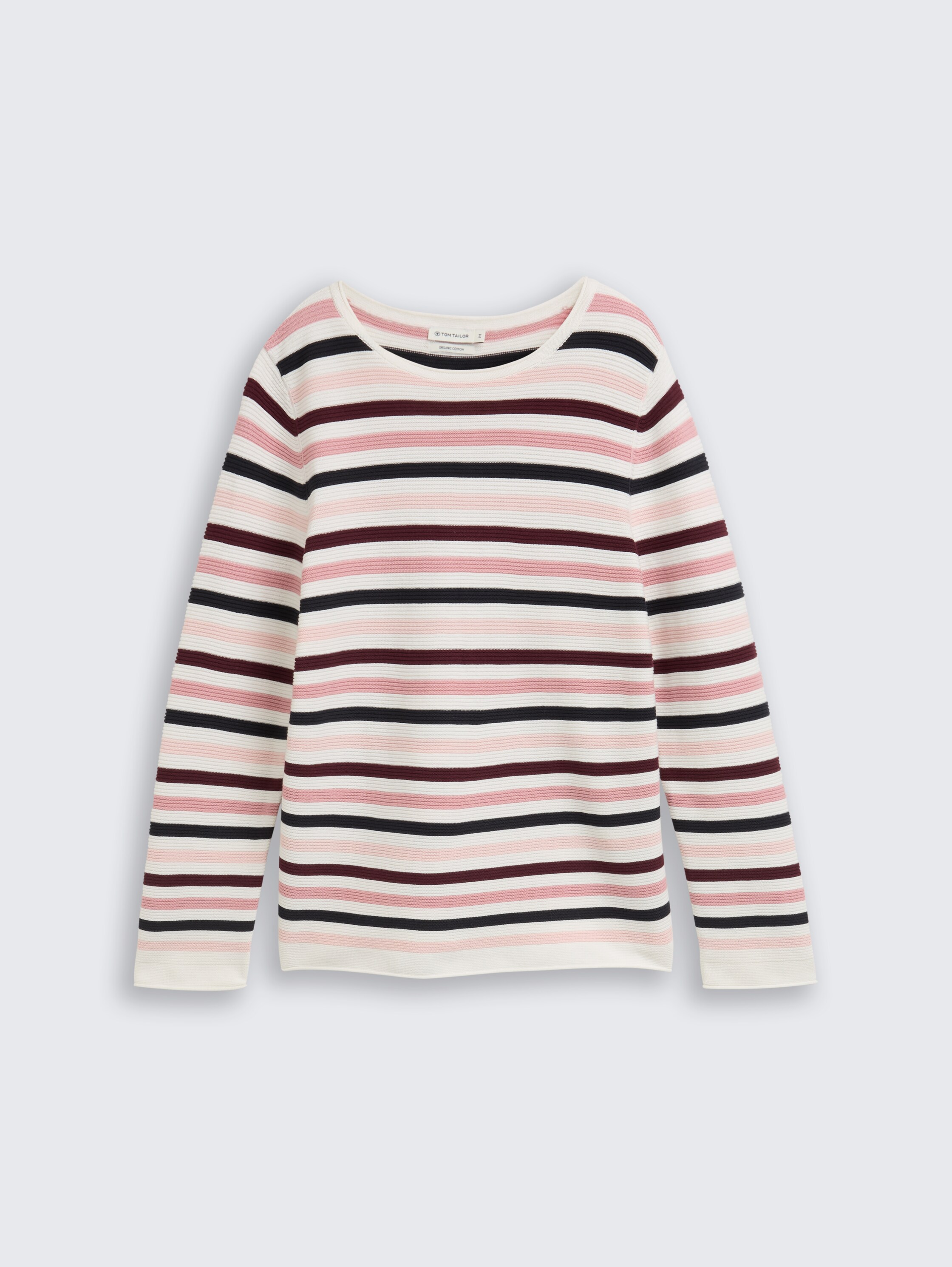 Gebreide trui van katoen - rose ottoman knit